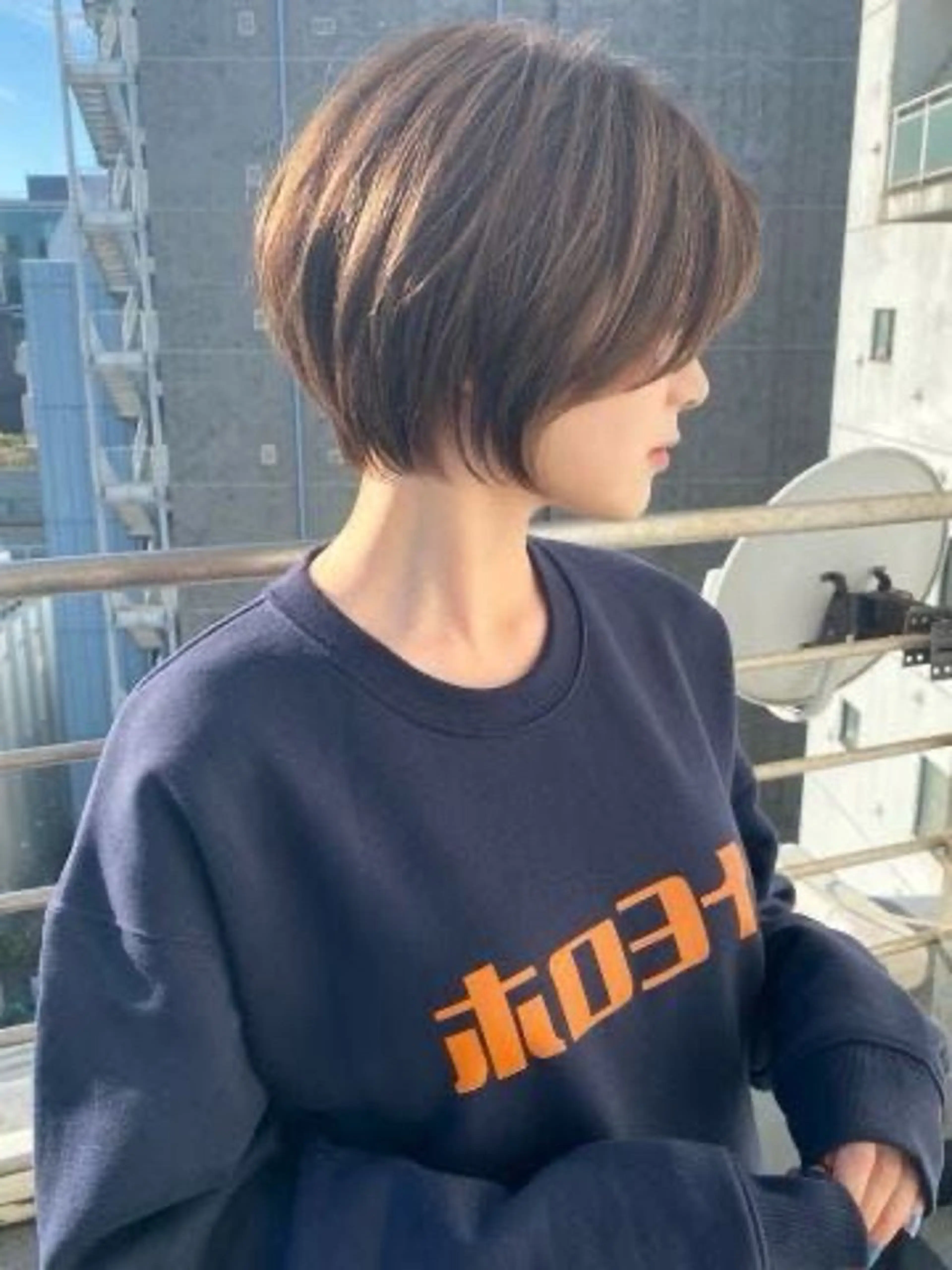 🉐7月限定🉐🩵丸みショート🩵の写真