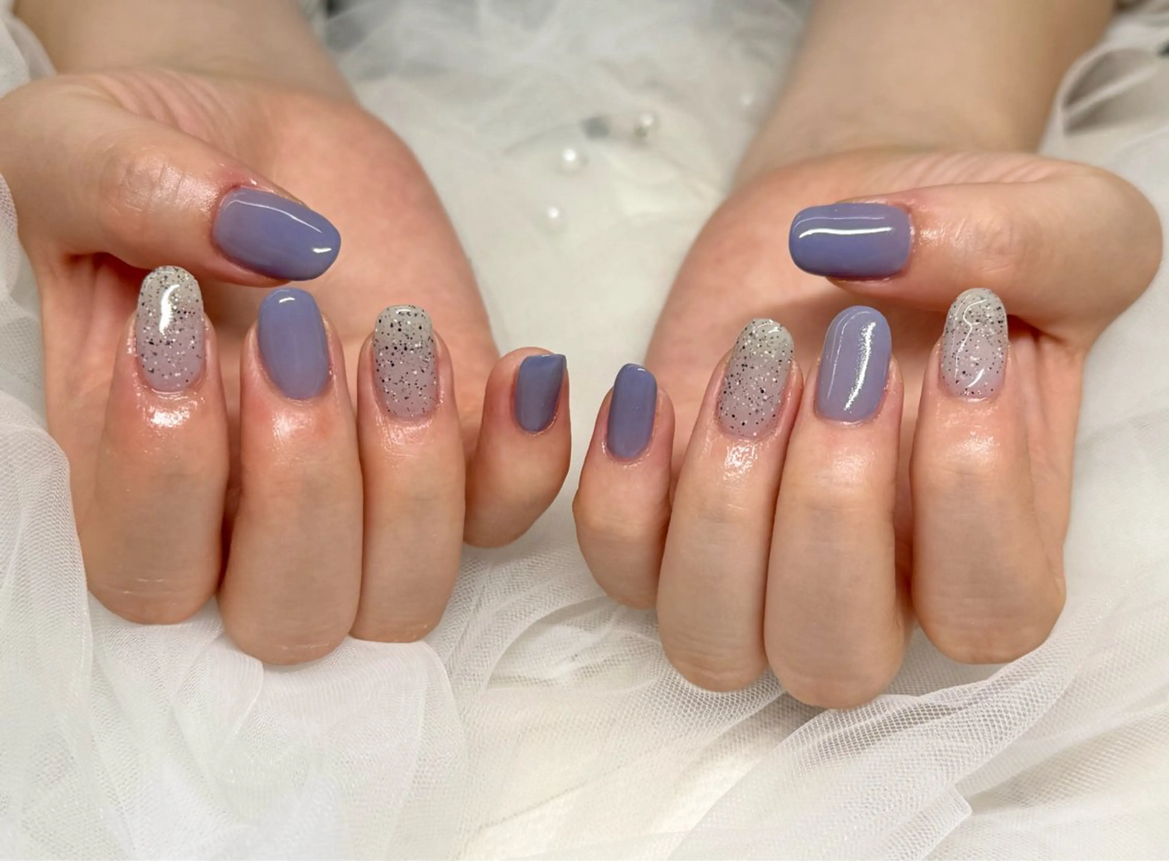 ネイル ワンカラーネイル salone Regina 【サローネ　レジーナ】所属・Regina Mariのネイルデザイン