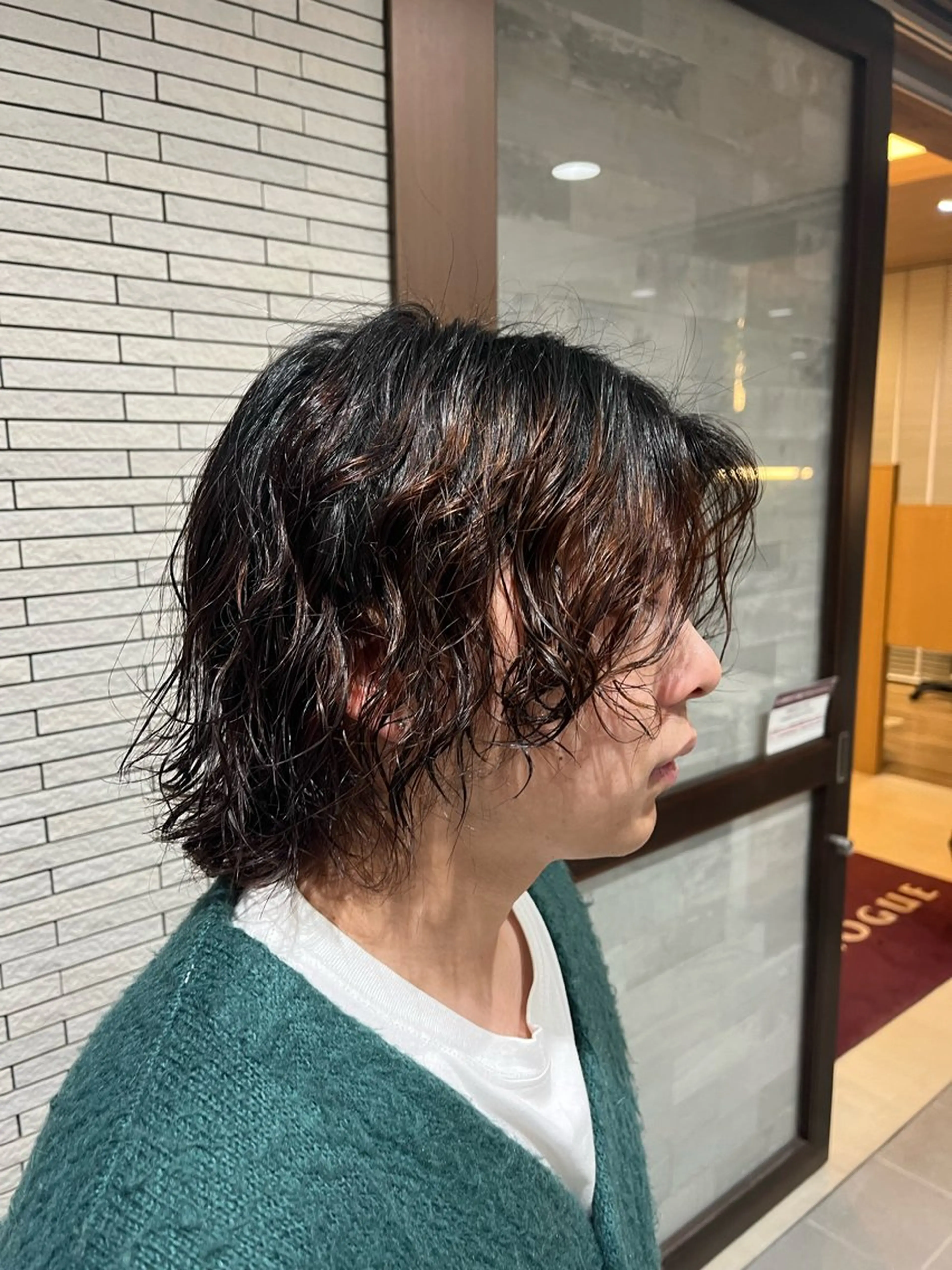 カラー メンズ 暖色カラー/ メンズパーマつばきのヘアスタイル