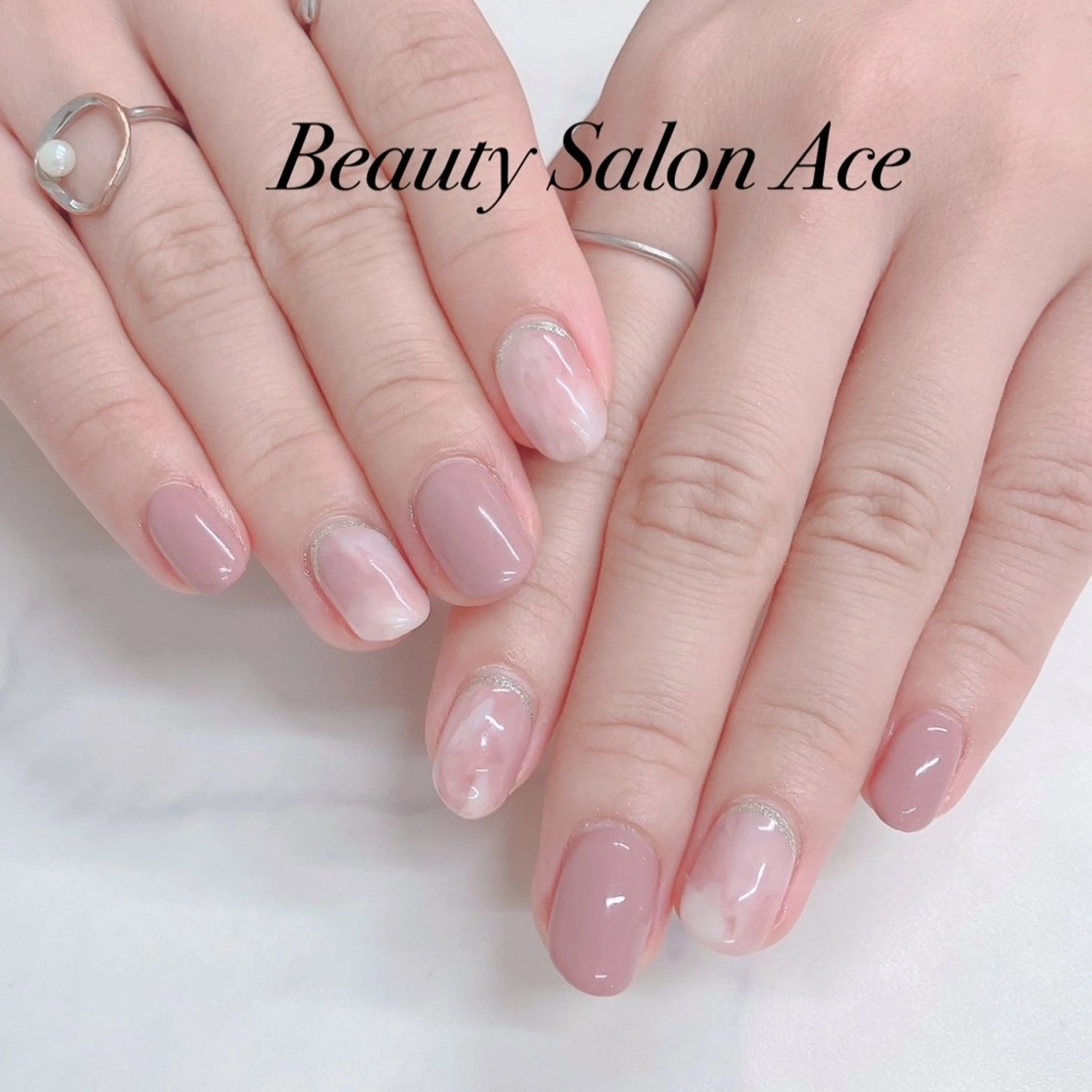 ネイル メンズネイル 夏ネイル ハンドネイル ハンドケア Beauty Salon Ace(ネイルサロン エース)所属・池袋フィルイン Ace♡長さだしのネイルデザイン