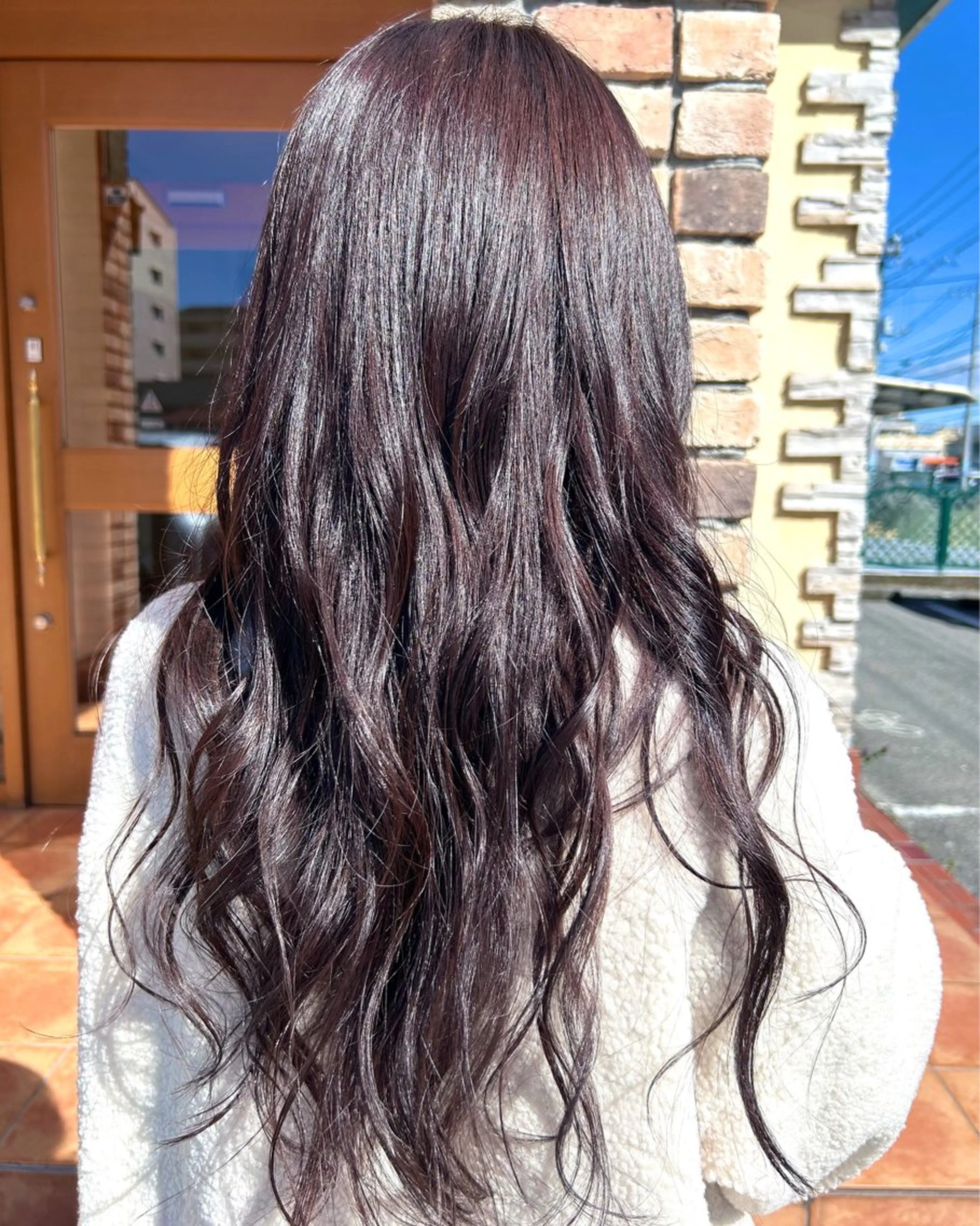 カラー ラベンダーカラー 坂本 瑞季のヘアスタイル