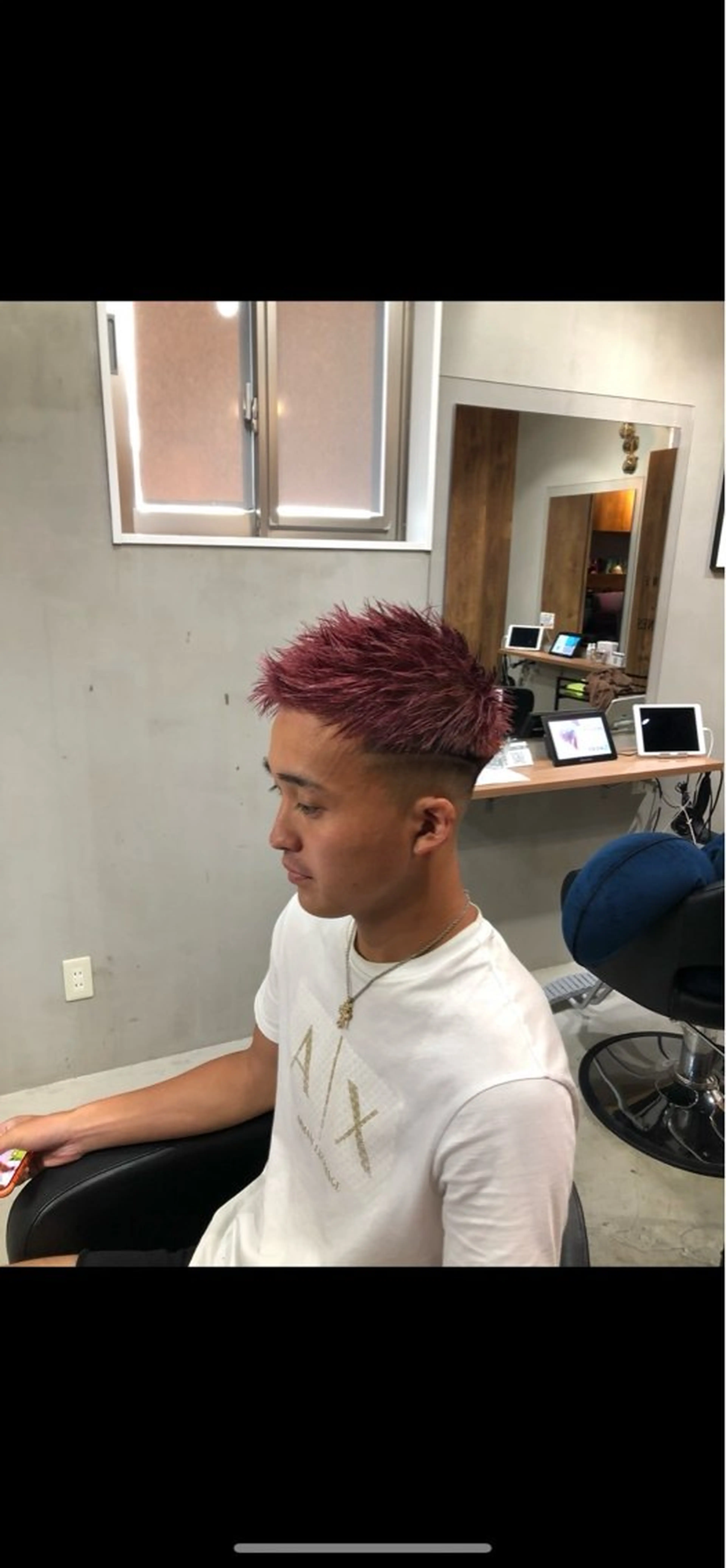 カラー Shimazaki Yojiのヘアスタイル