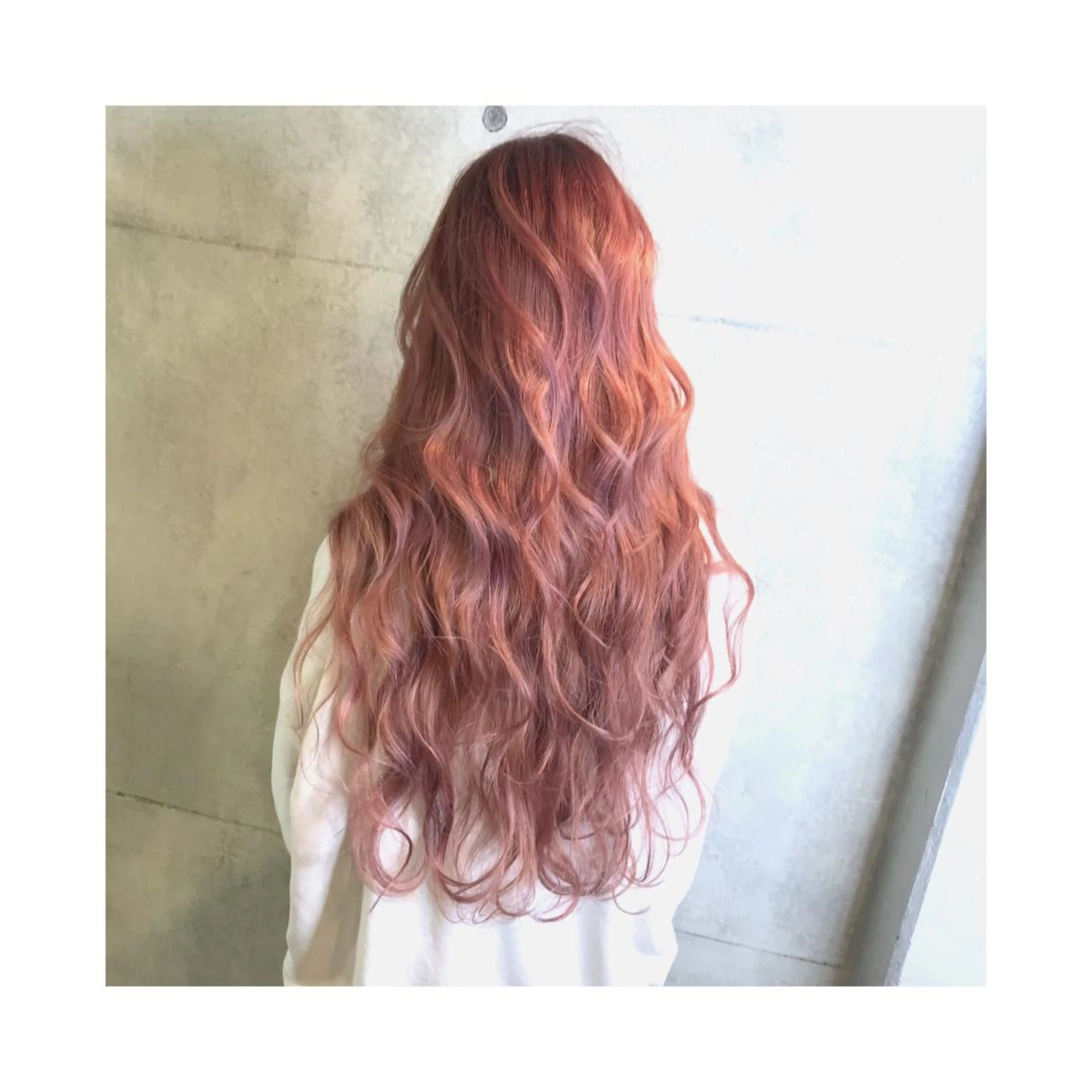 ロング カラー カット 及川シゲル 髪質改善講師のヘアスタイル
