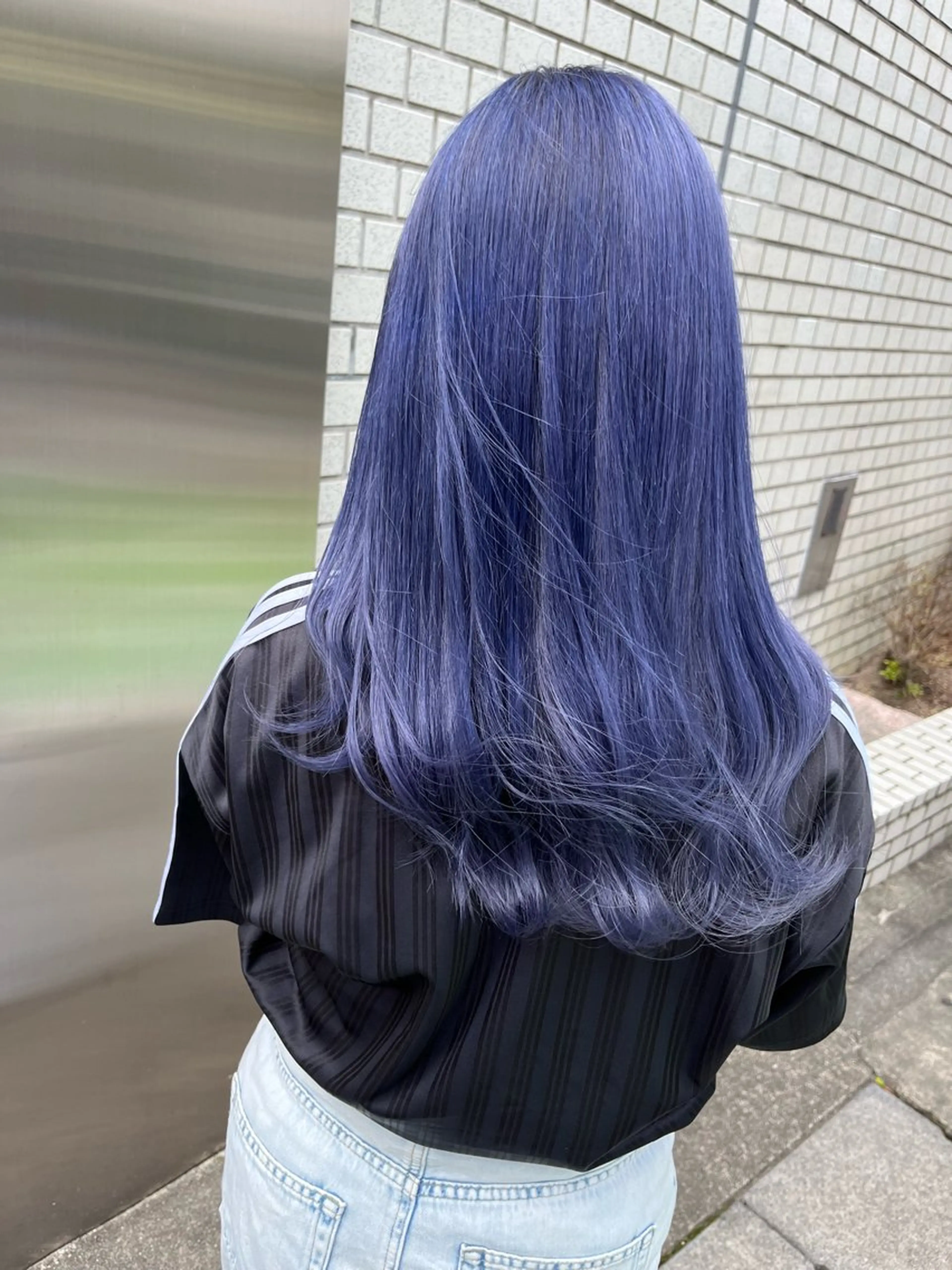 ロング カラー vince gio所属・小田 輝太郎のヘアスタイル