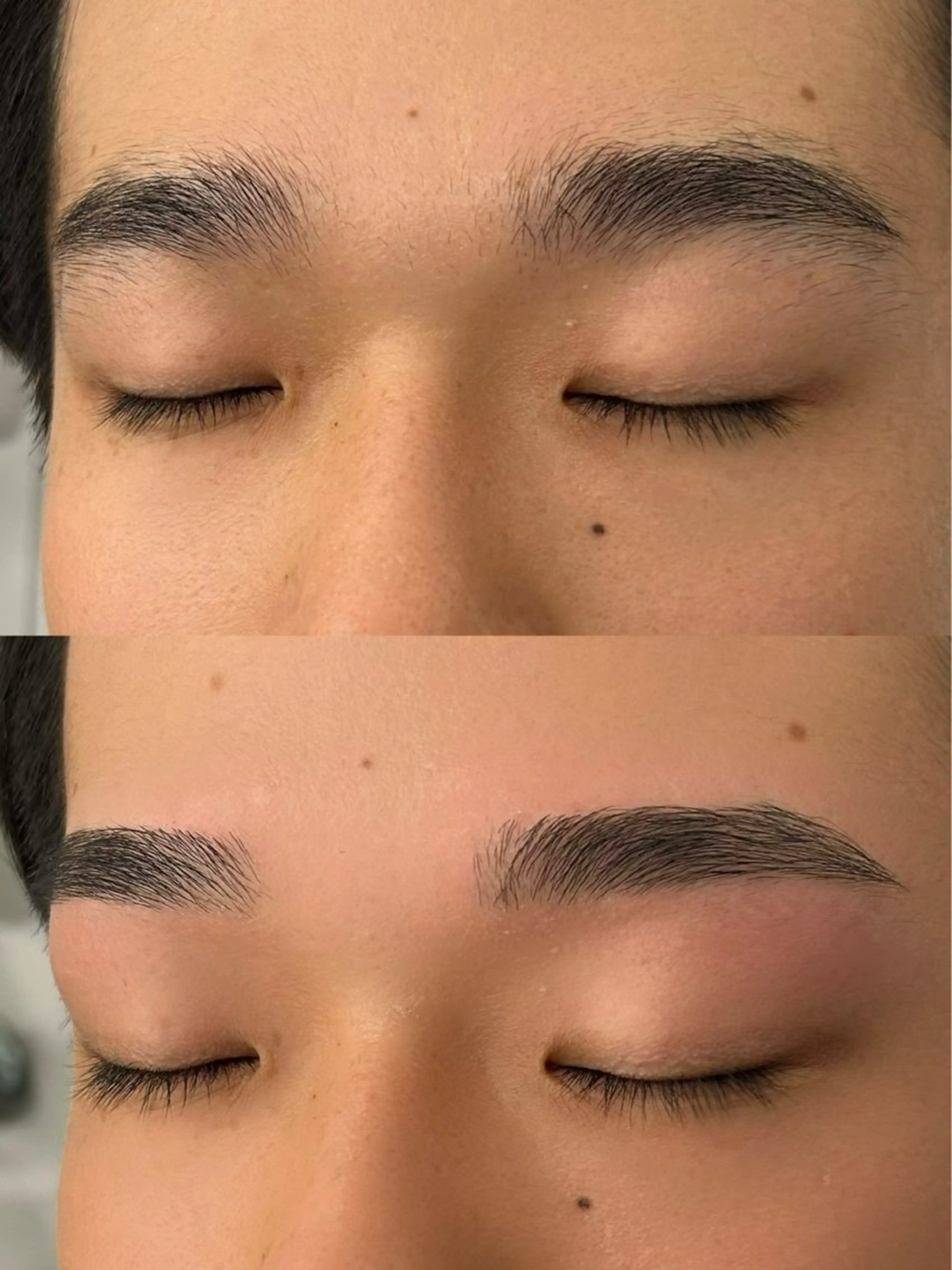 アイブロウ メンズアイブロウ ワックス脱毛 眉カット その他(アイブロウ) 【公式】Men's salonLUCEYのヘアスタイル