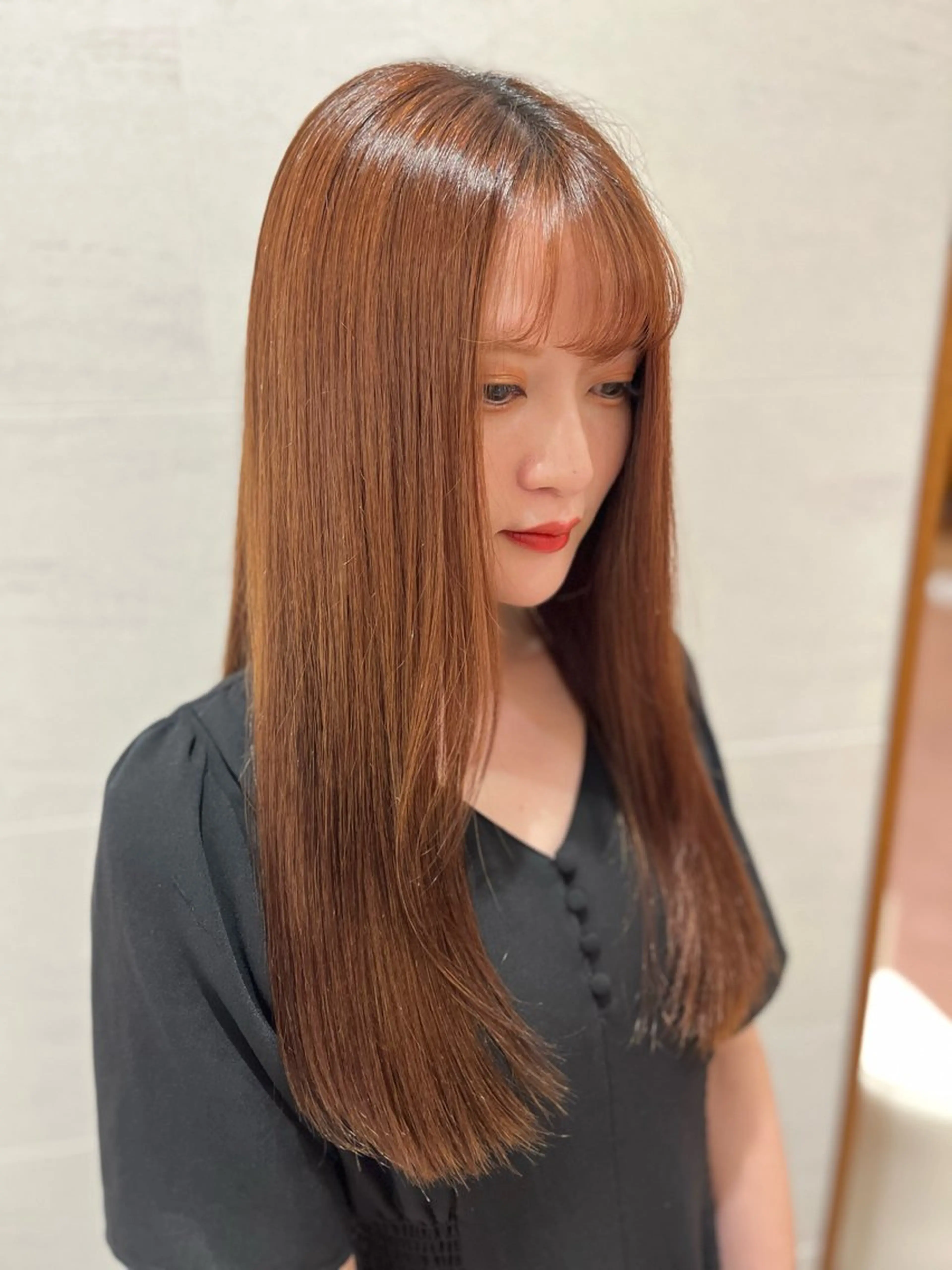 ロング カット トリートメント 伊藤 アユミのヘアスタイル