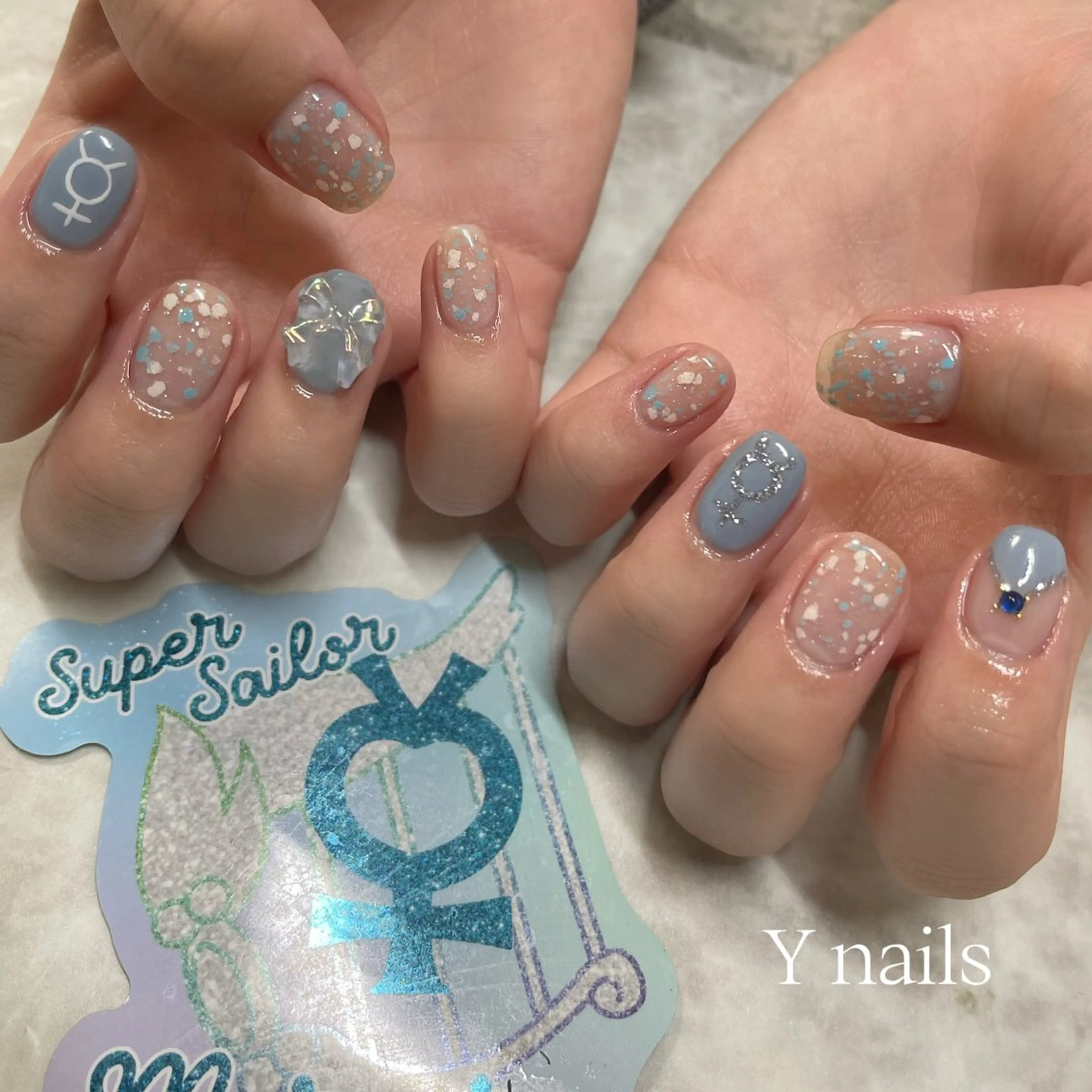 ネイル ハンドネイル 桜井 Y nailsのネイルデザイン
