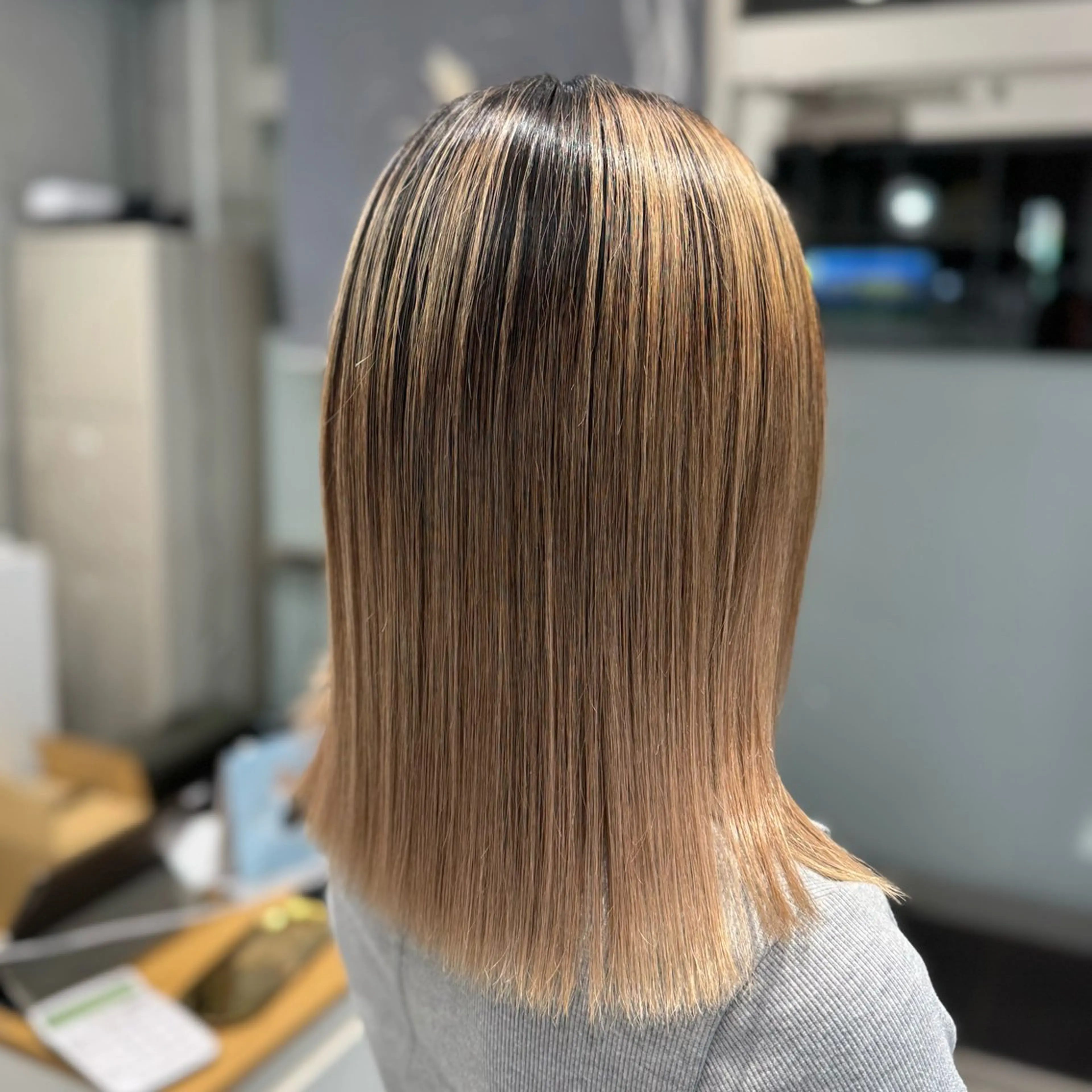 ミディアム 田島拓海 ボブカットのヘアスタイル