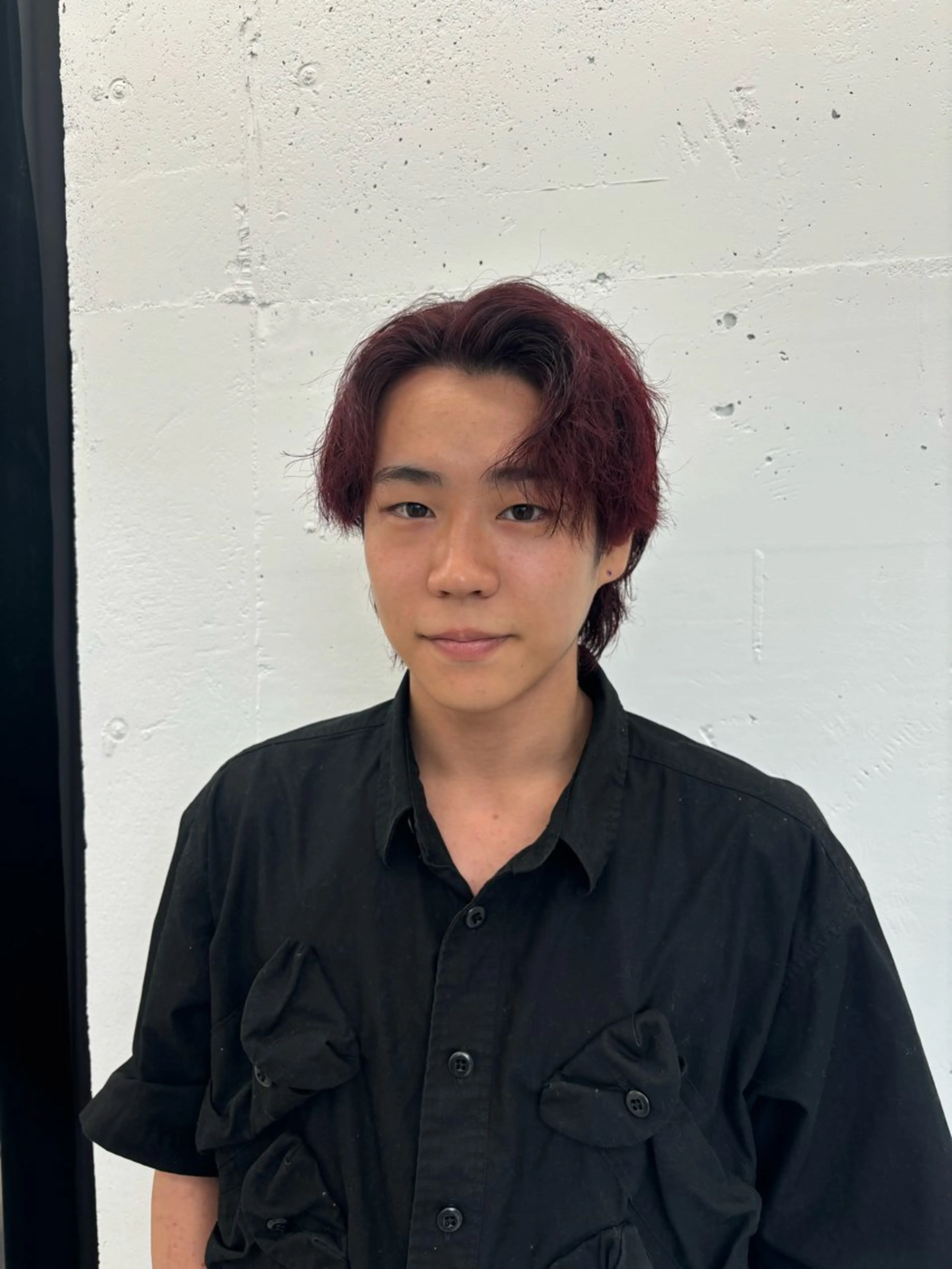 ショート カラー ヘアアレンジ レッドカラー ヘアカラー トリートメント 夕羽夢🍓矢場/ 透明感カラーのヘアスタイル