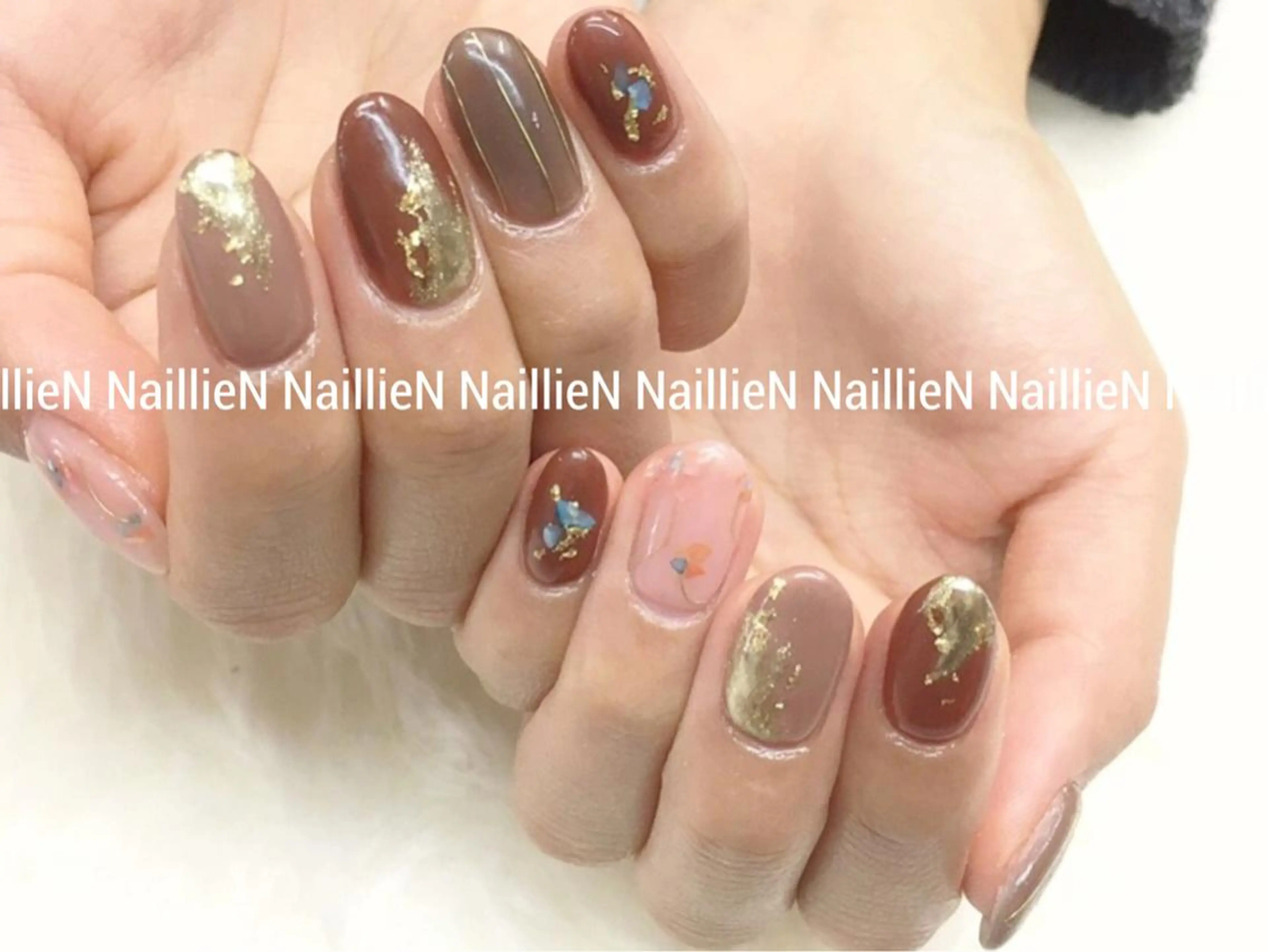 ネイル 持ち込み Nail lieNのネイルデザイン
