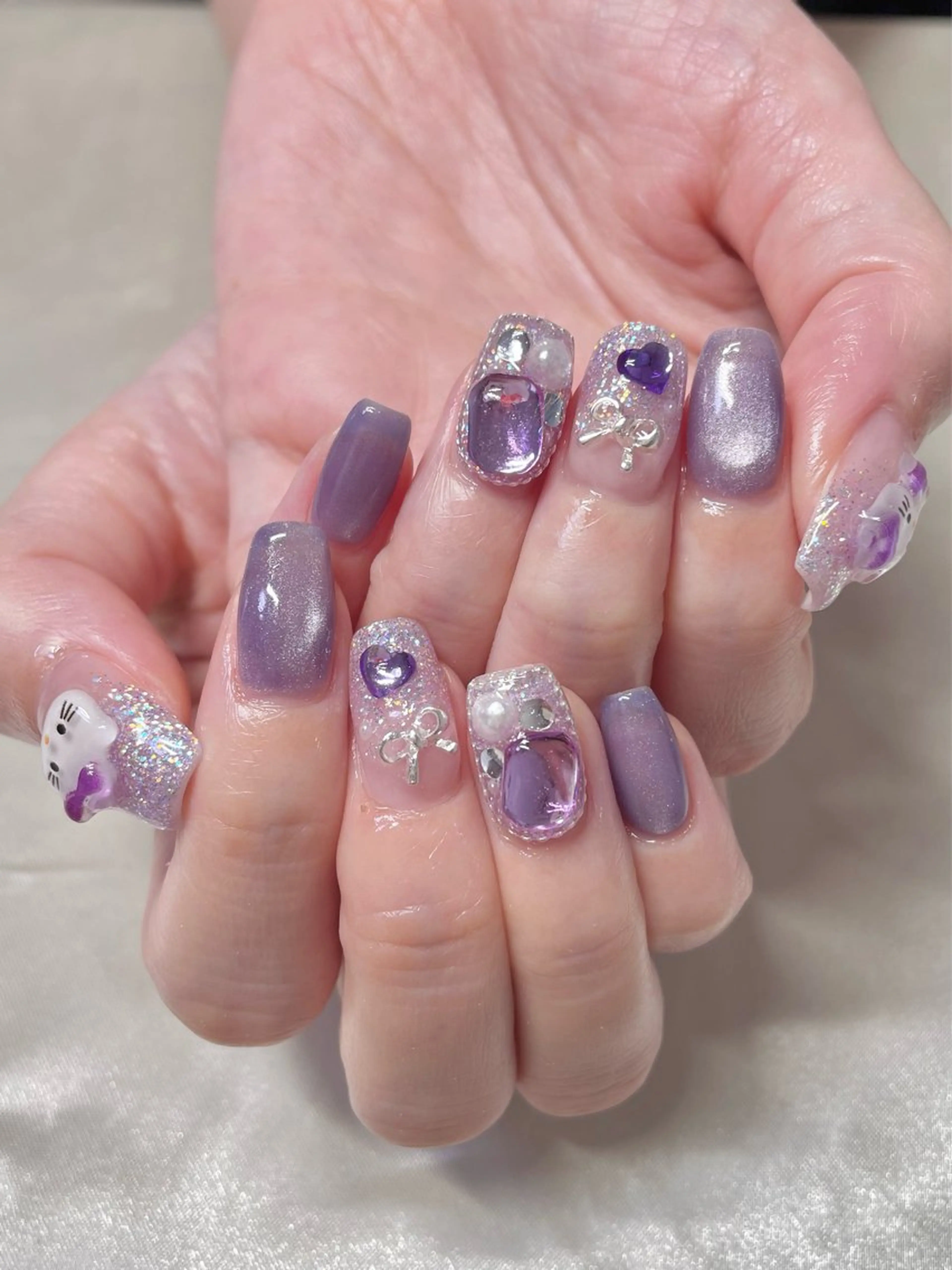 ネイル 長さ出し ハンドネイル RUMI nailのネイルデザイン