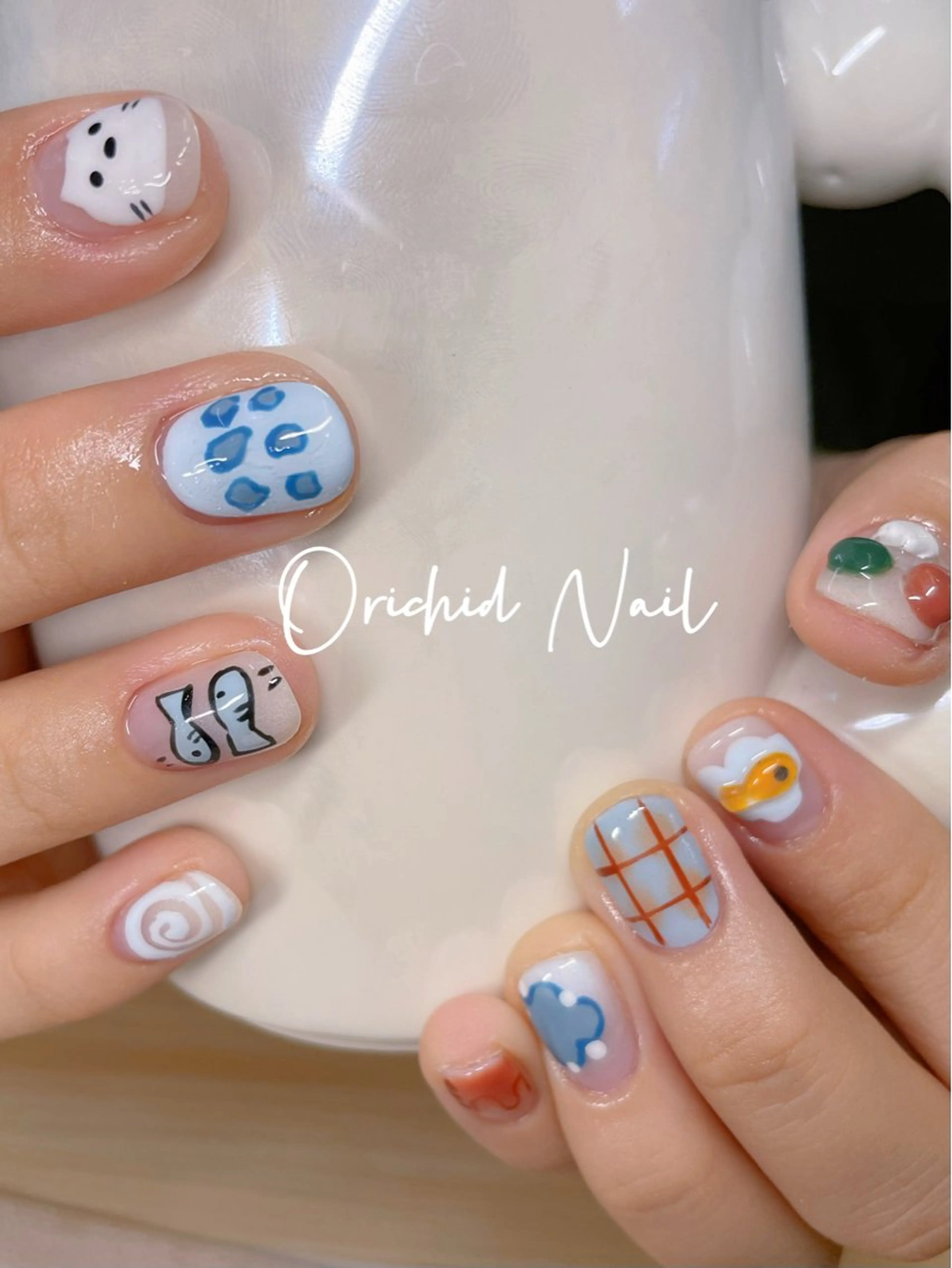 ネイル ハンドネイル Orchid Nailのネイルデザイン