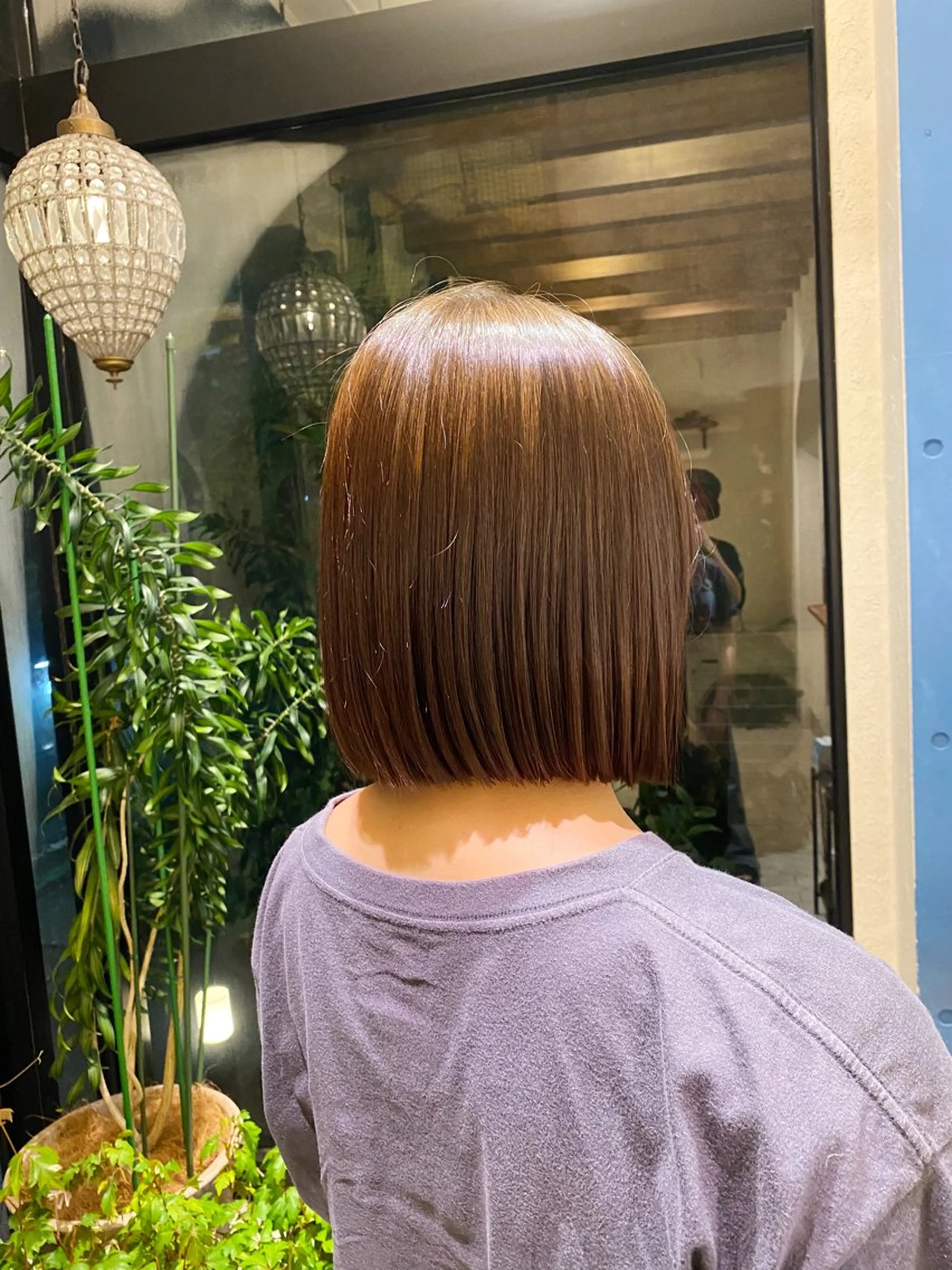 ショート 艶髪/艶カラー/縮毛 /   タキダのヘアスタイル