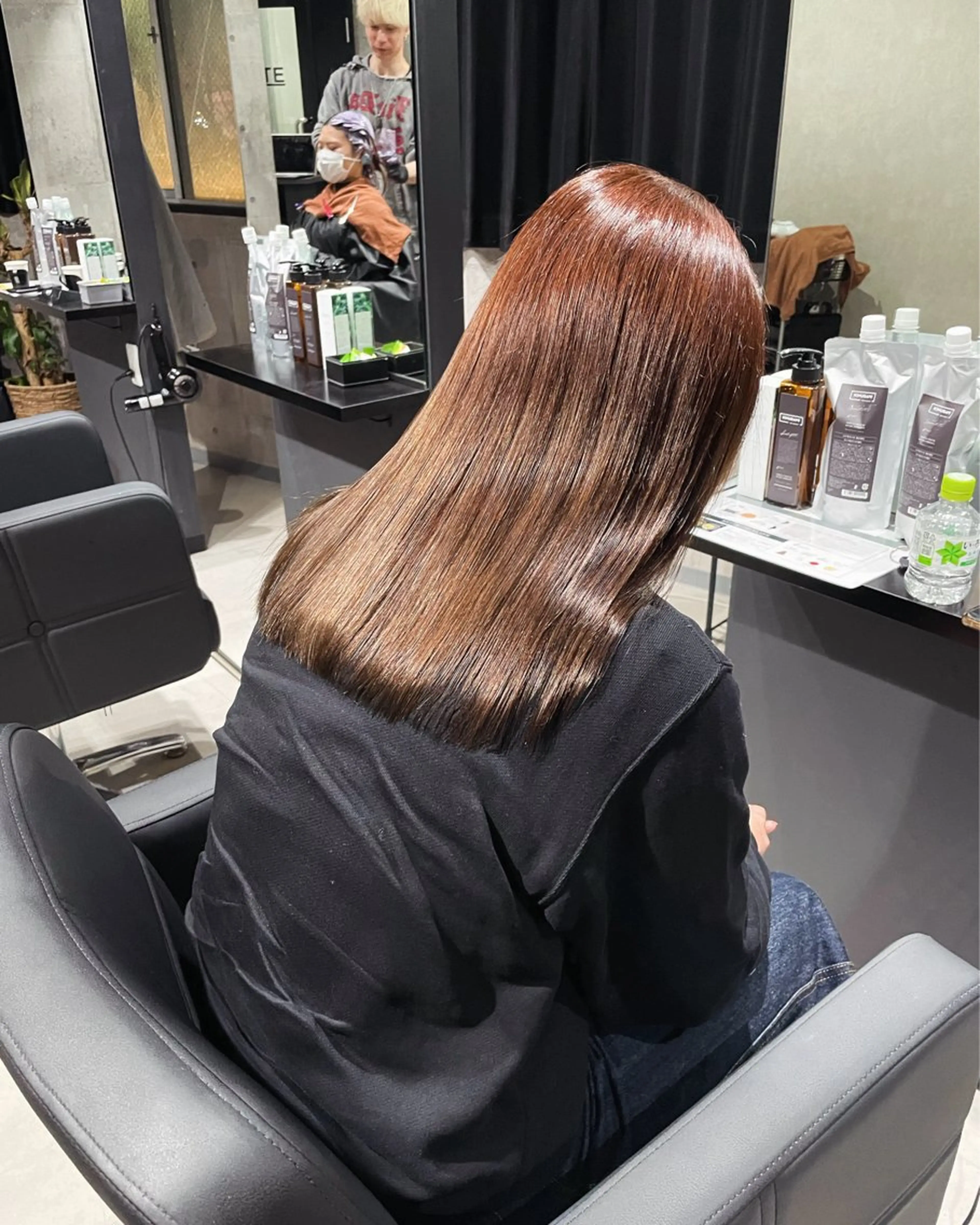 セミロング カラー ベージュカラー ブラウンカラー ブラウンベージュ カット ヘアカラー トリートメント 髪質改善/艶カラー Hiroakiのヘアスタイル