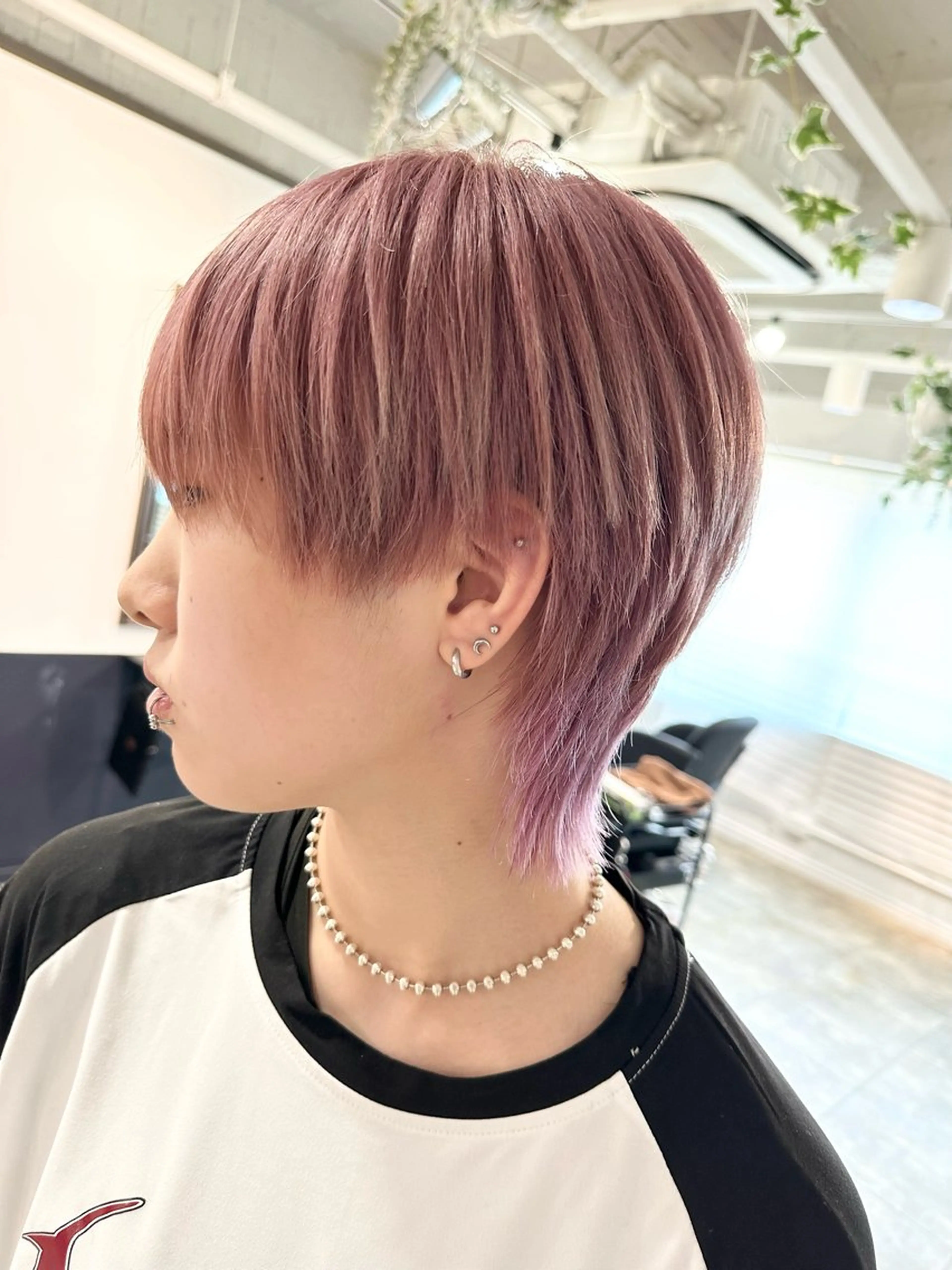 ショート カラー メンズ 【バレイヤージュ】 kentoのヘアスタイル