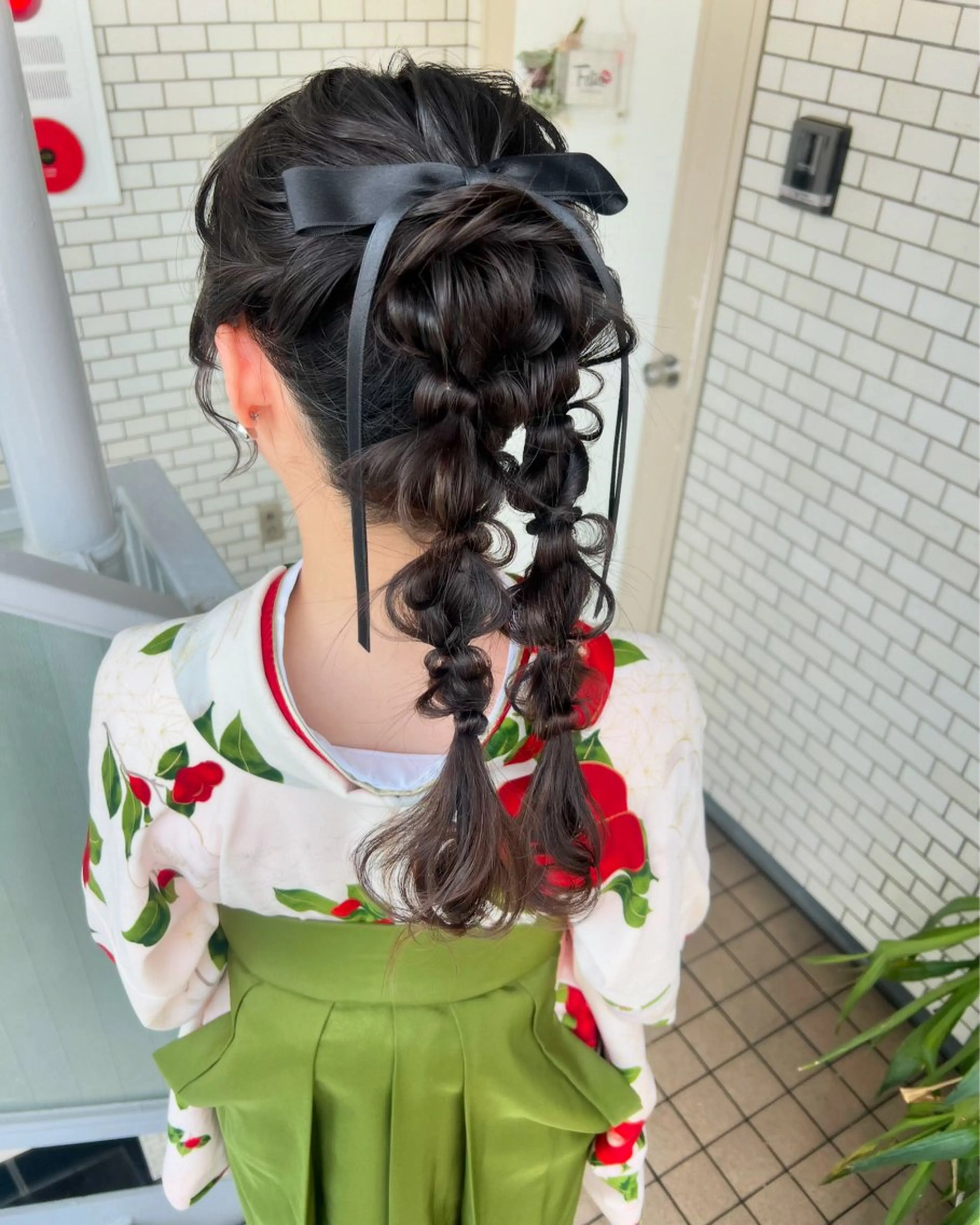 ヘアアレンジ 卒業式のヘアスタイル 大人可愛いヘアメイク 💋🧚‍♀️しずかのヘアスタイル
