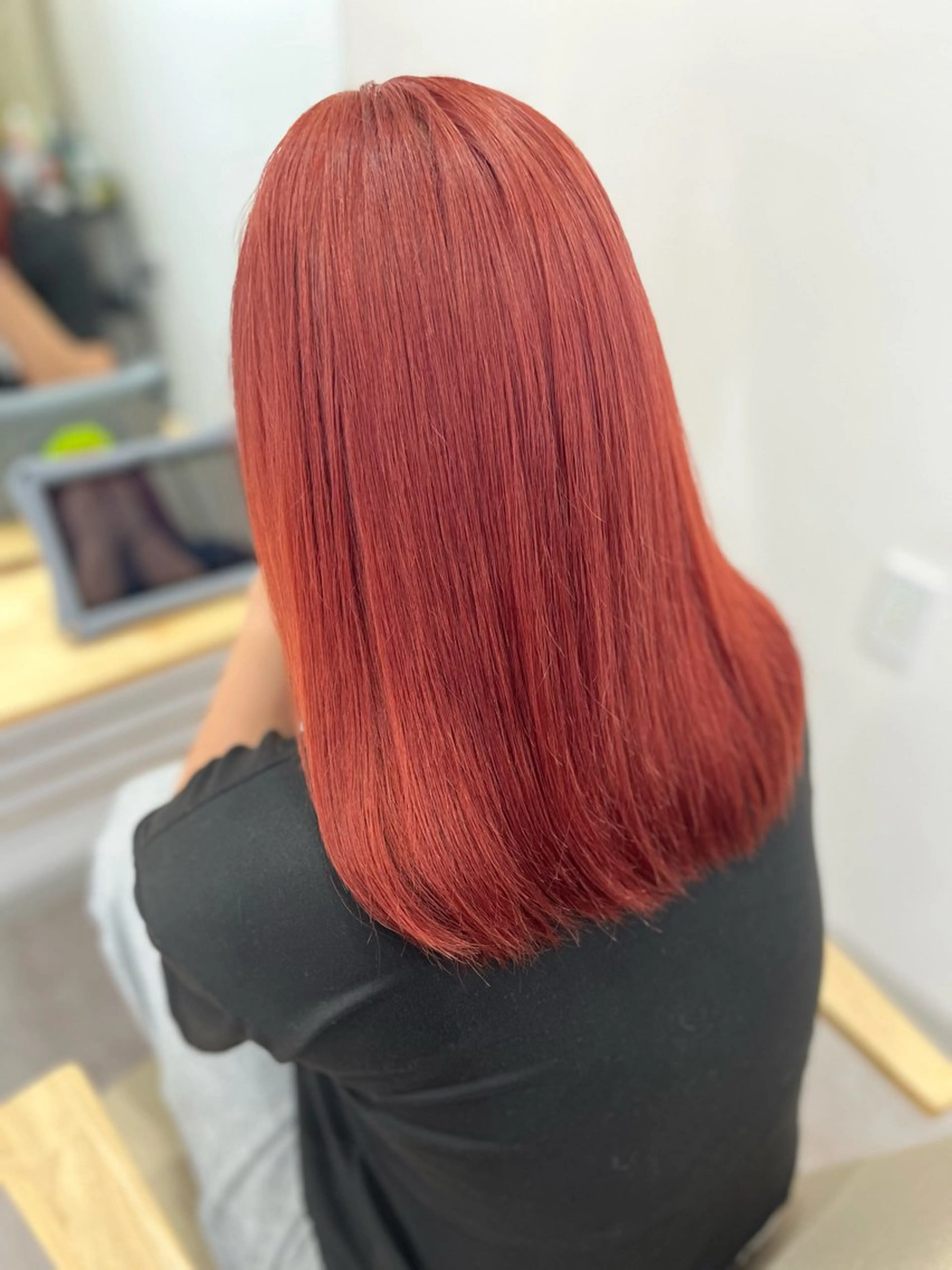 セミロング カラー トリートメント カット ヘアカラー トリートメント jammin.新塘 亮介のヘアスタイル