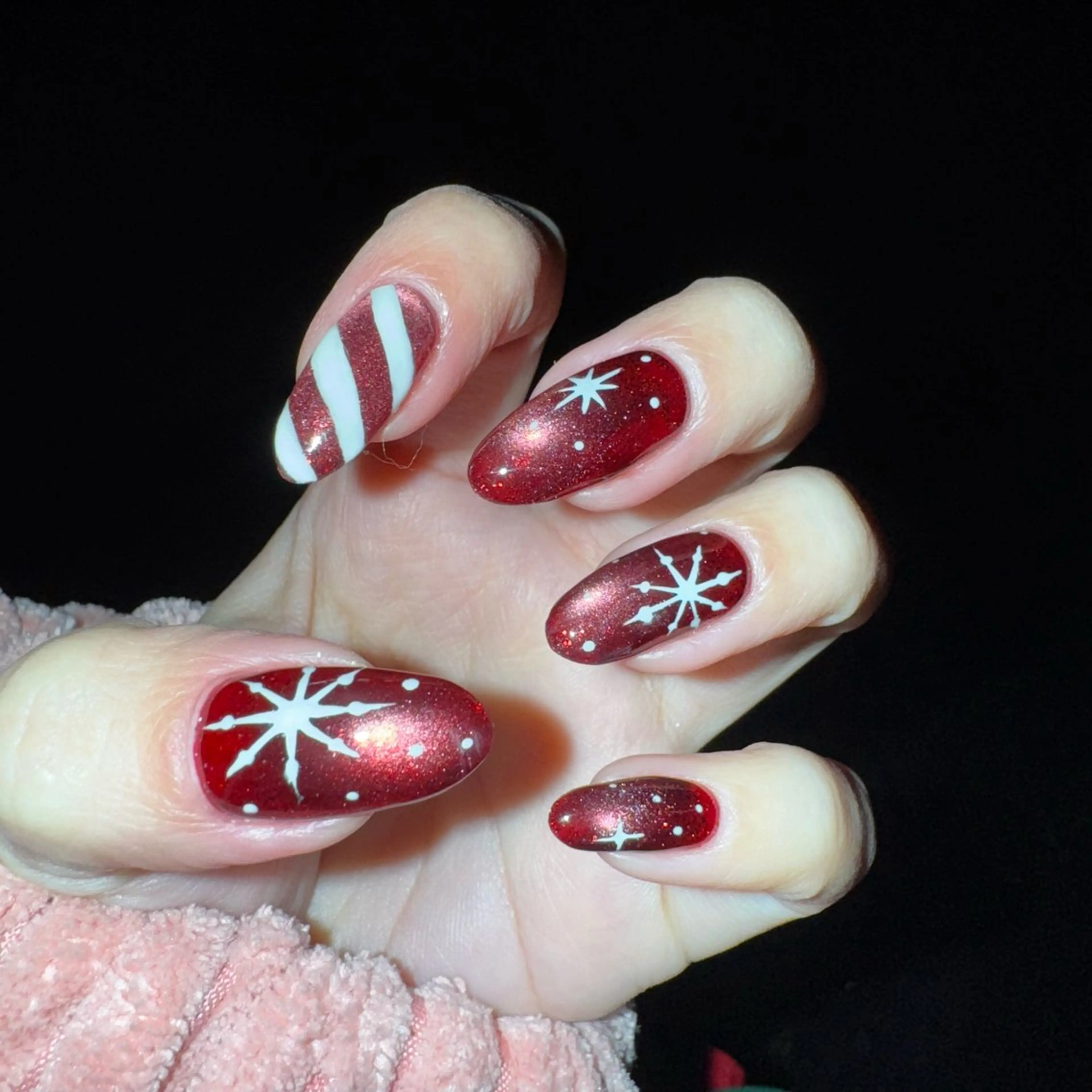ネイル 冬ネイル クリスマス Nail Sant Esperanza by SALON DE やす所属・Sant Esperanzaのネイルデザイン