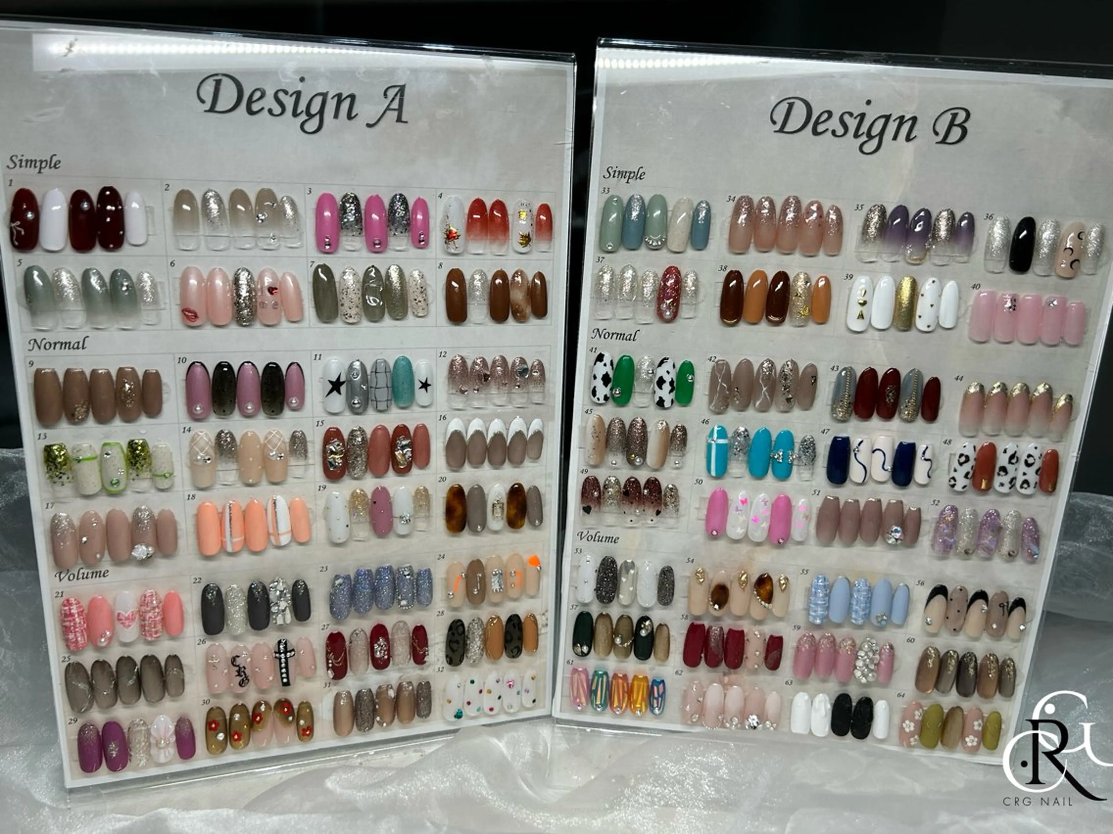 ミディアム ハンドネイル CRGNAIL RENAのネイルデザイン