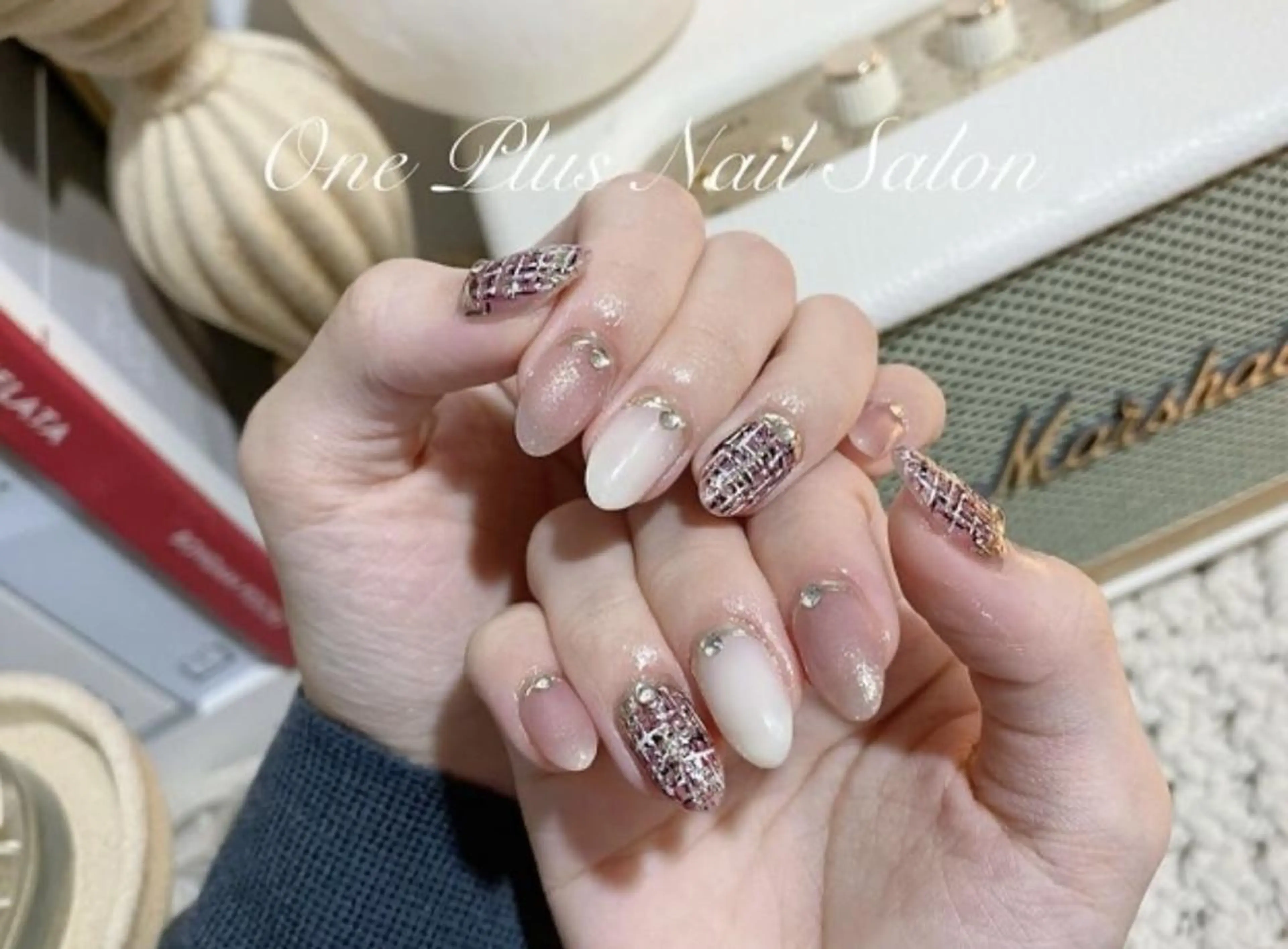 【自爪】店内定額デザイン＊ドライケア込 7980の写真