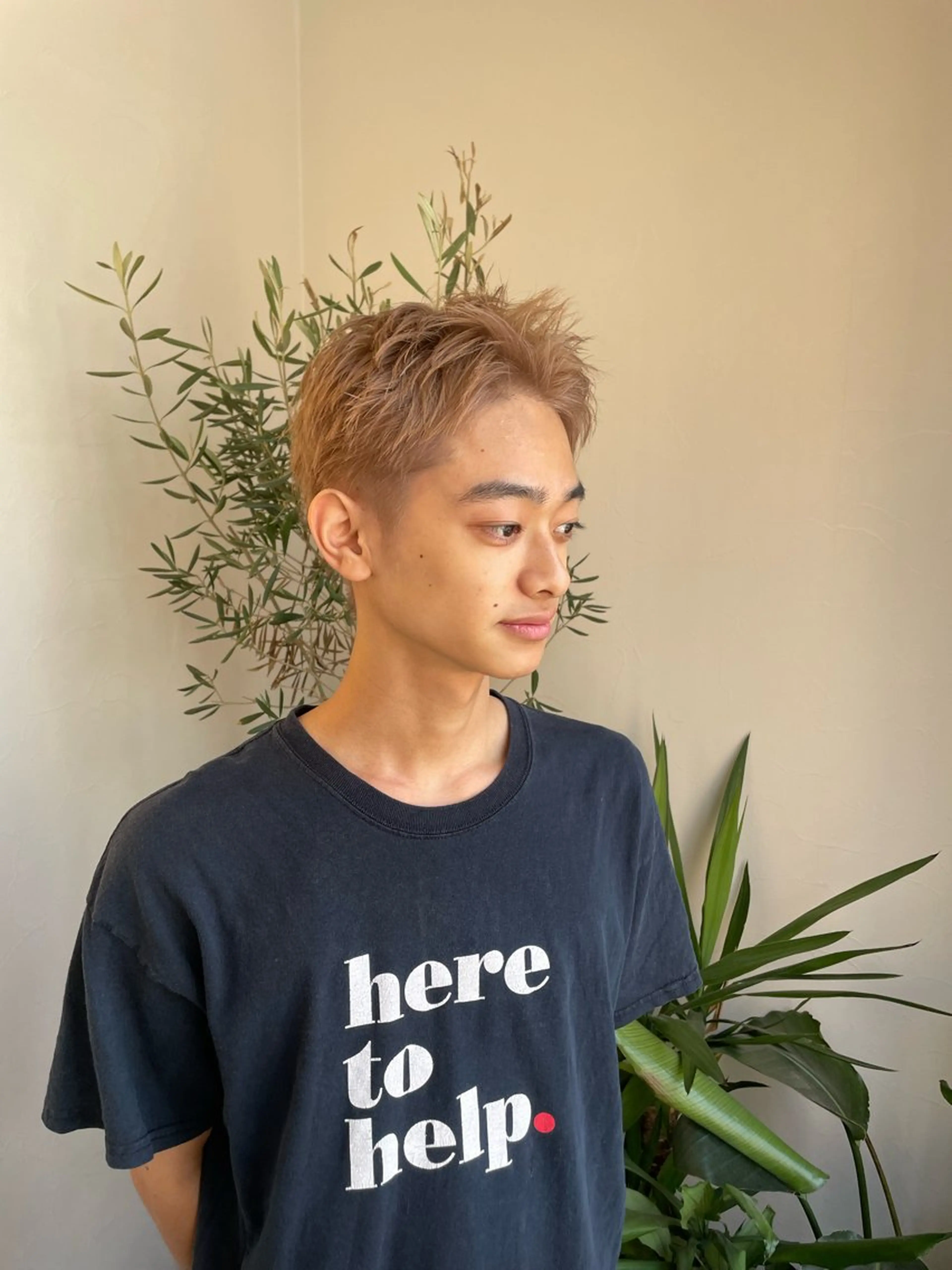 カラー メンズ ヘアカラー 🪐Men's🪐 ニュアンス/リョウガのヘアスタイル