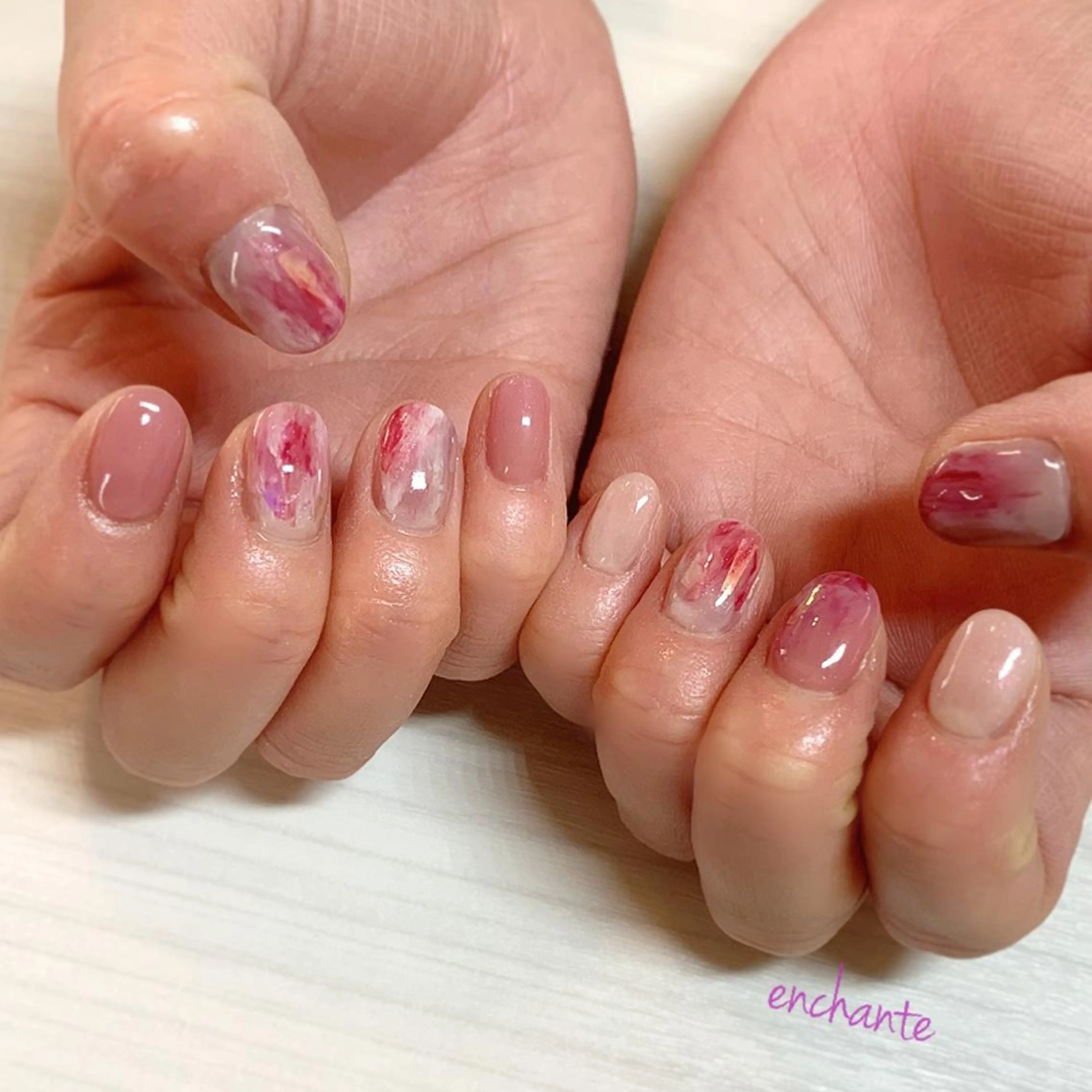 ネイル アンシャンテ所属・enchante 自由が丘のネイルデザイン