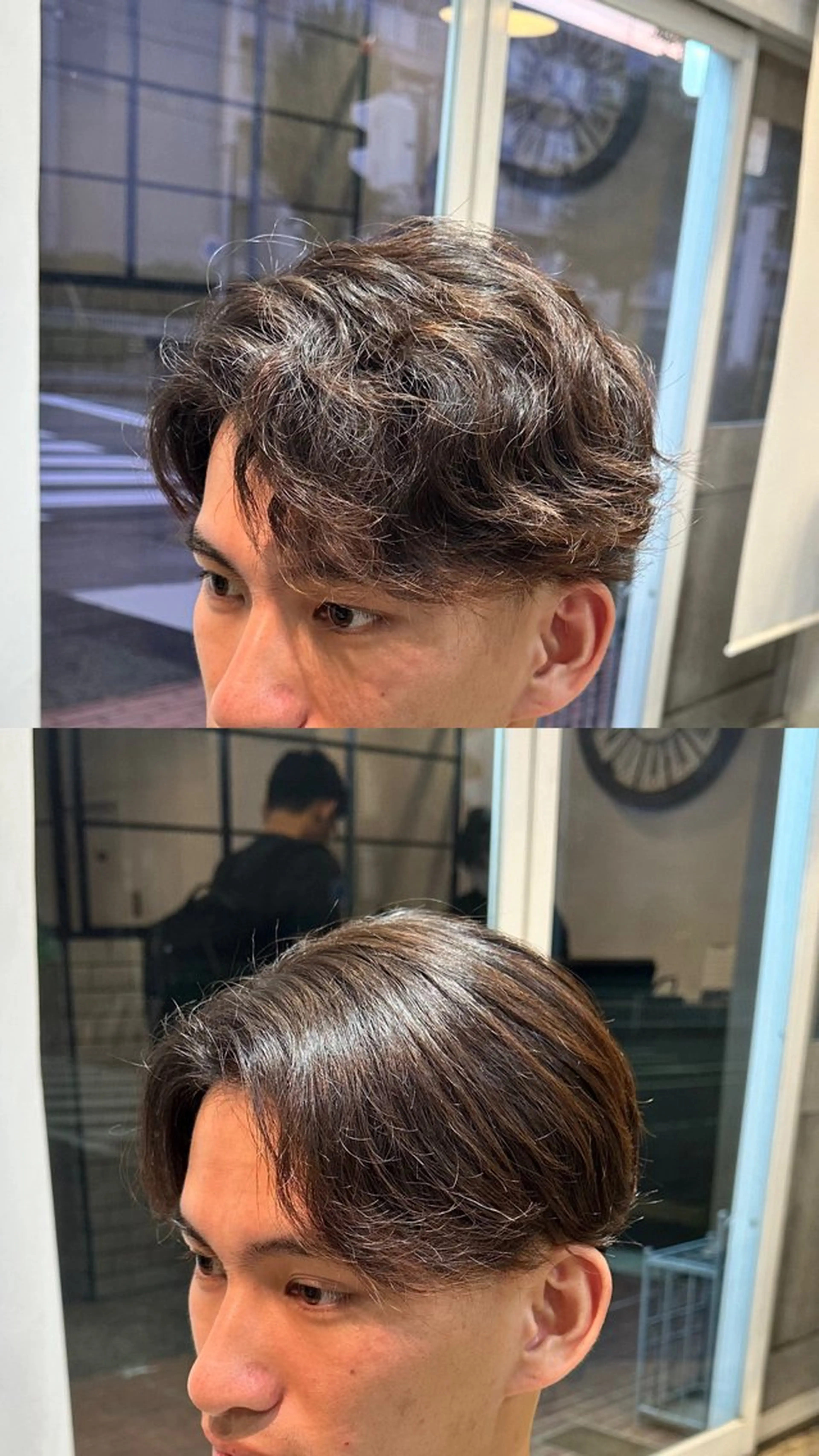 ショート メンズ 縮毛矯正 カット 縮毛矯正 メンズサロン alfRed白井のヘアスタイル