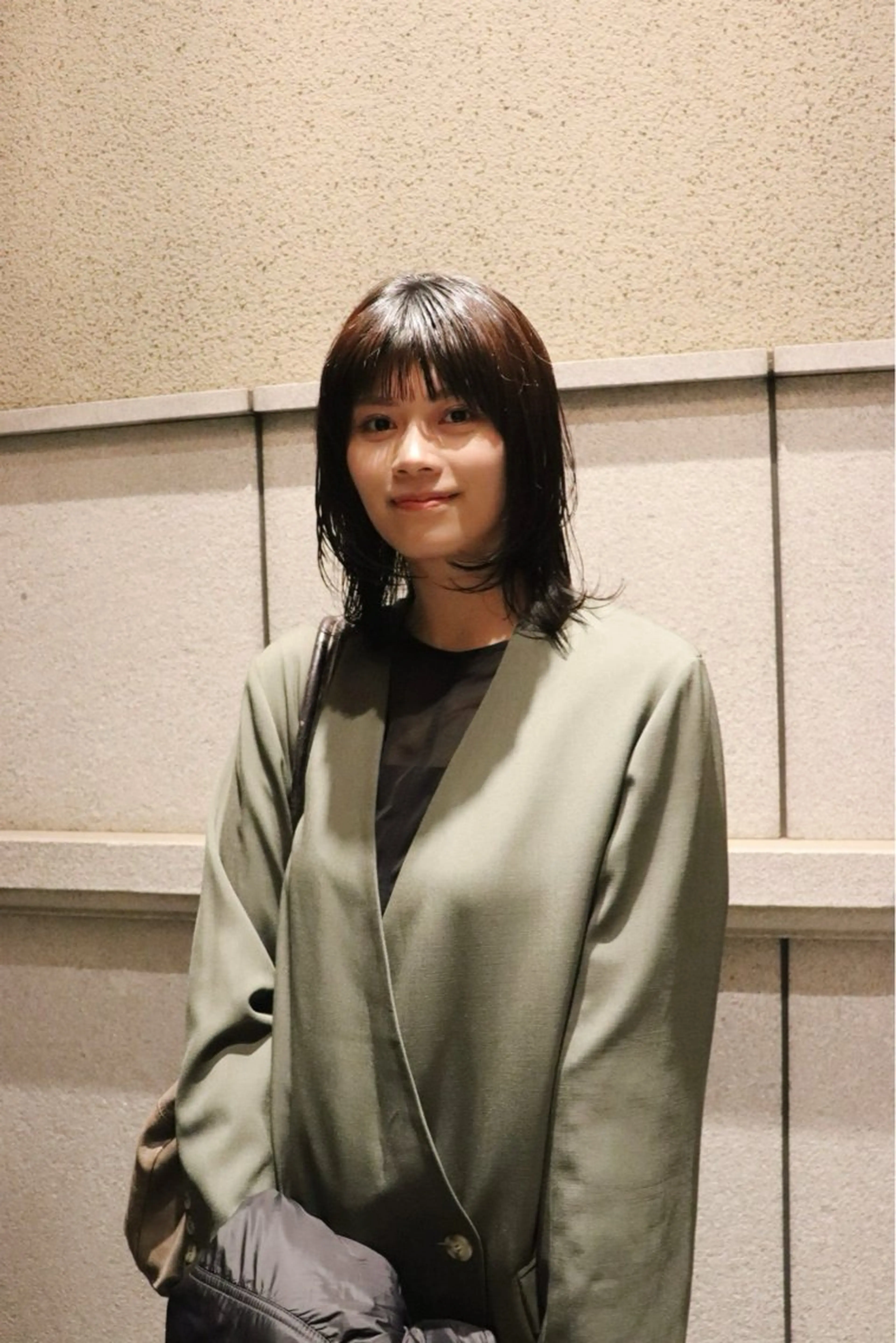 ミディアム カラー 似合わせカット /パーマ岡本淳平のヘアスタイル