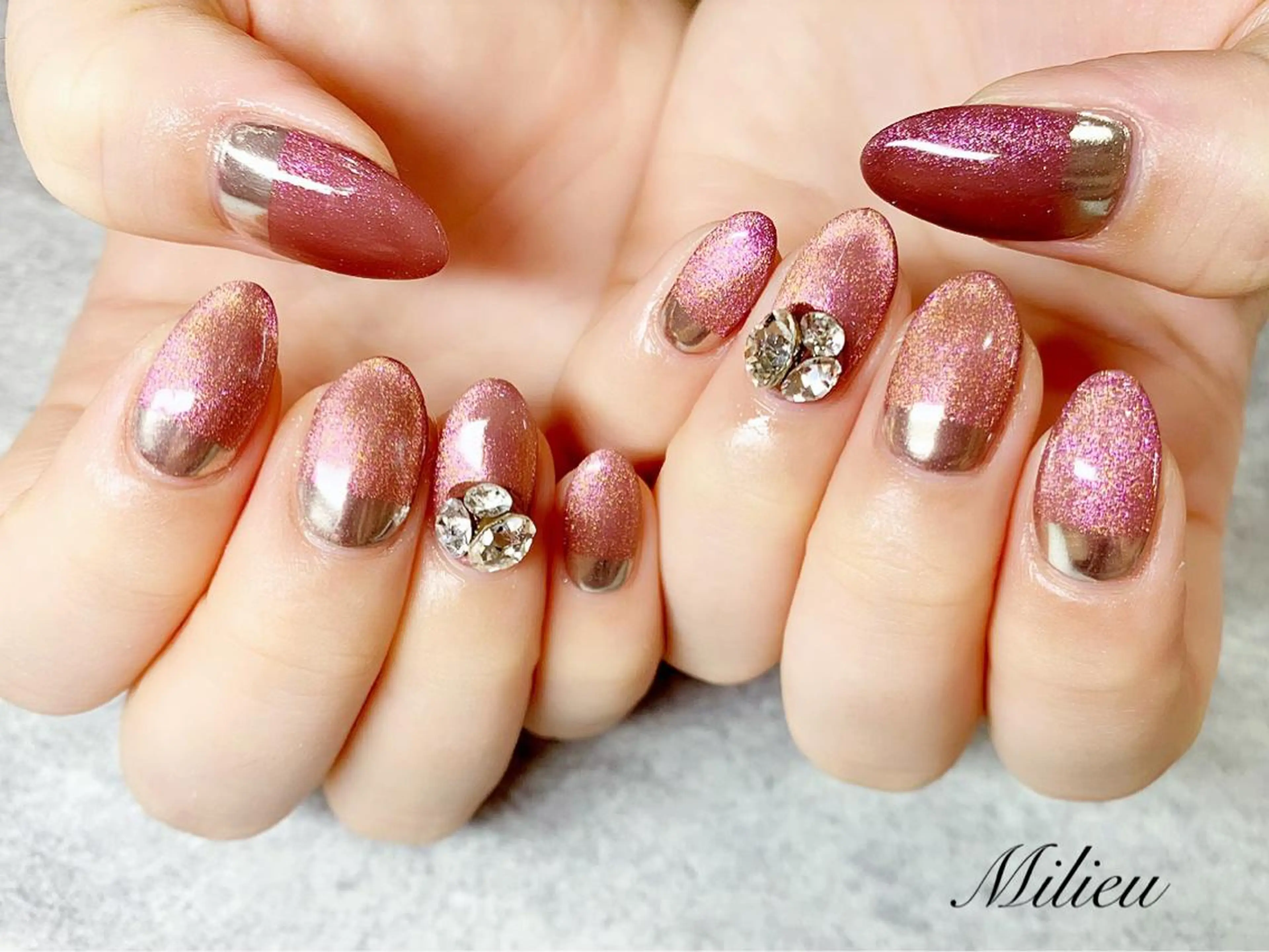 ネイル ハンドネイル 吉澤 圭のネイルデザイン