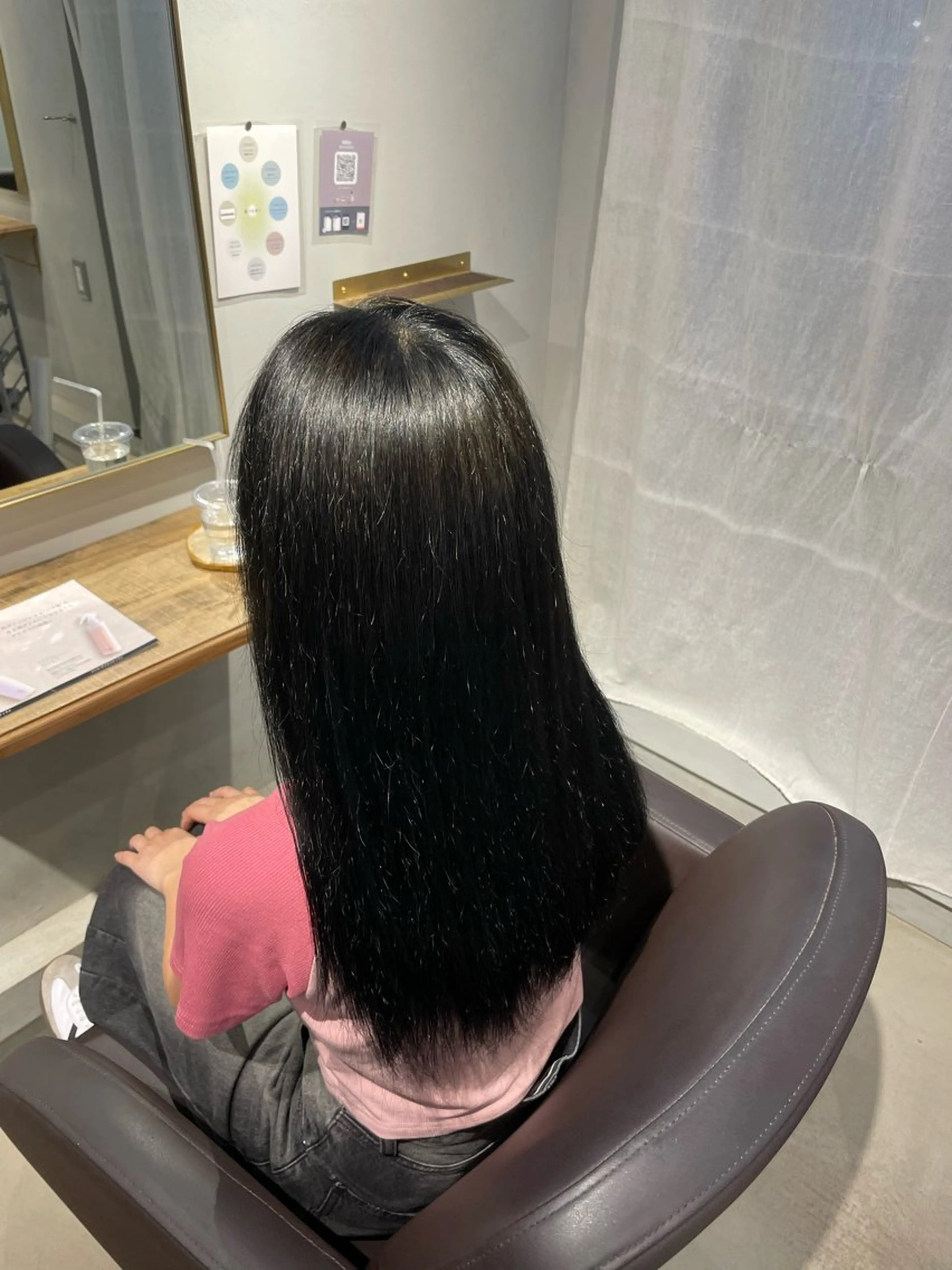 ロング カラー 🌺 波月のヘアスタイル