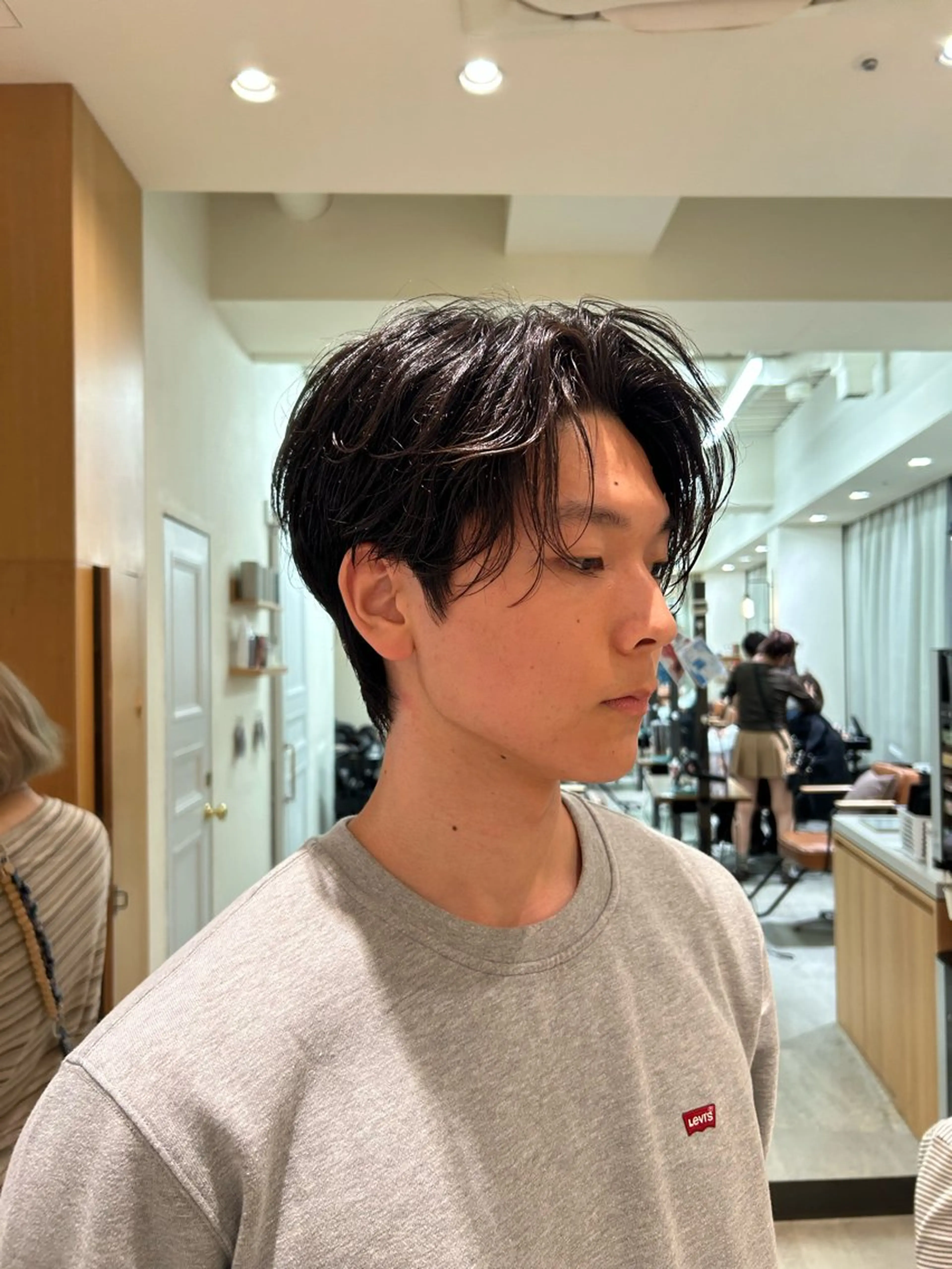 メンズ カット 似合わせメンズカット /ニュアンスパーマのヘアスタイル