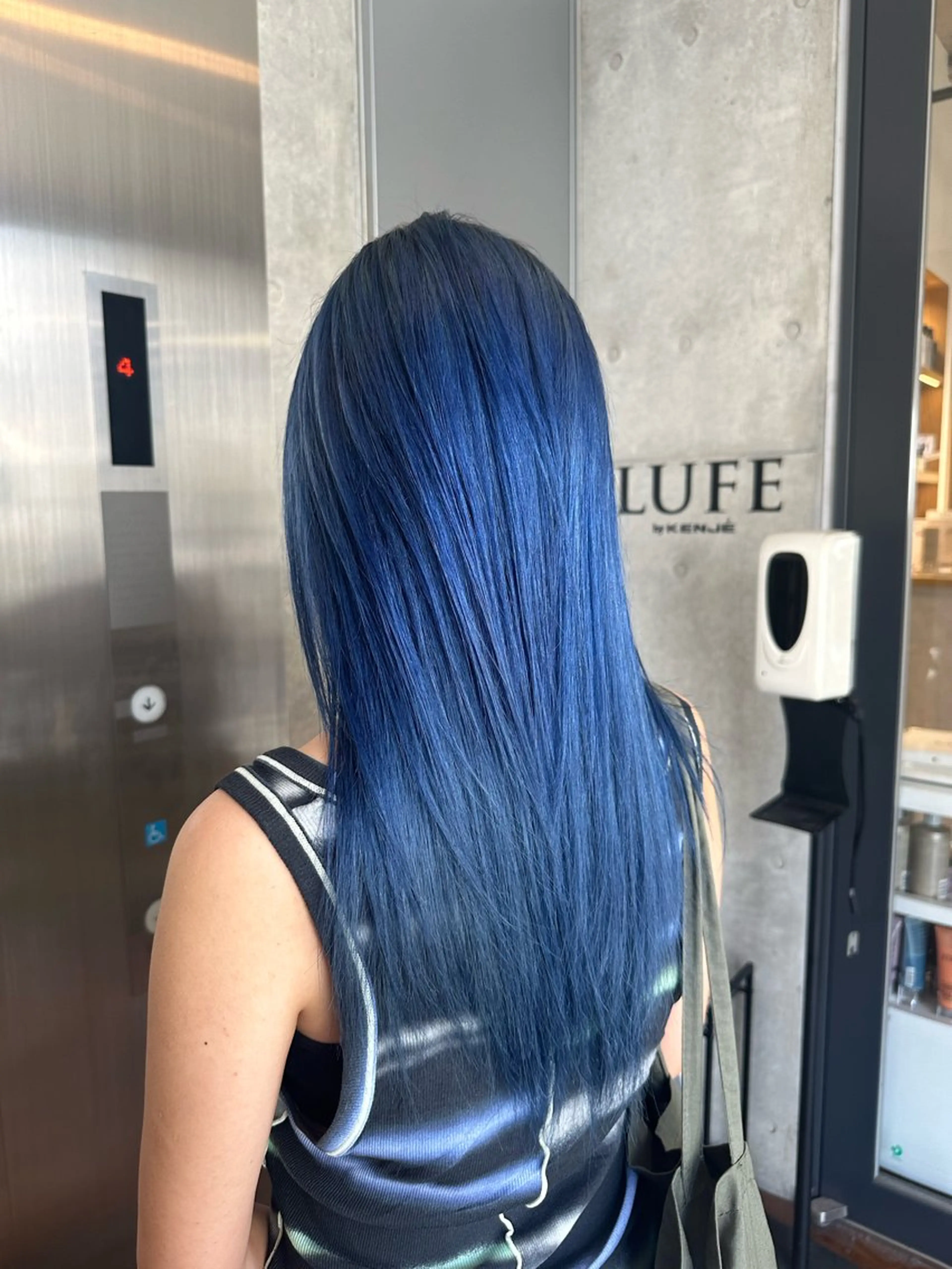 ミディアム ヘアカラー ︎🤍W color MIYU‎🤍のヘアスタイル