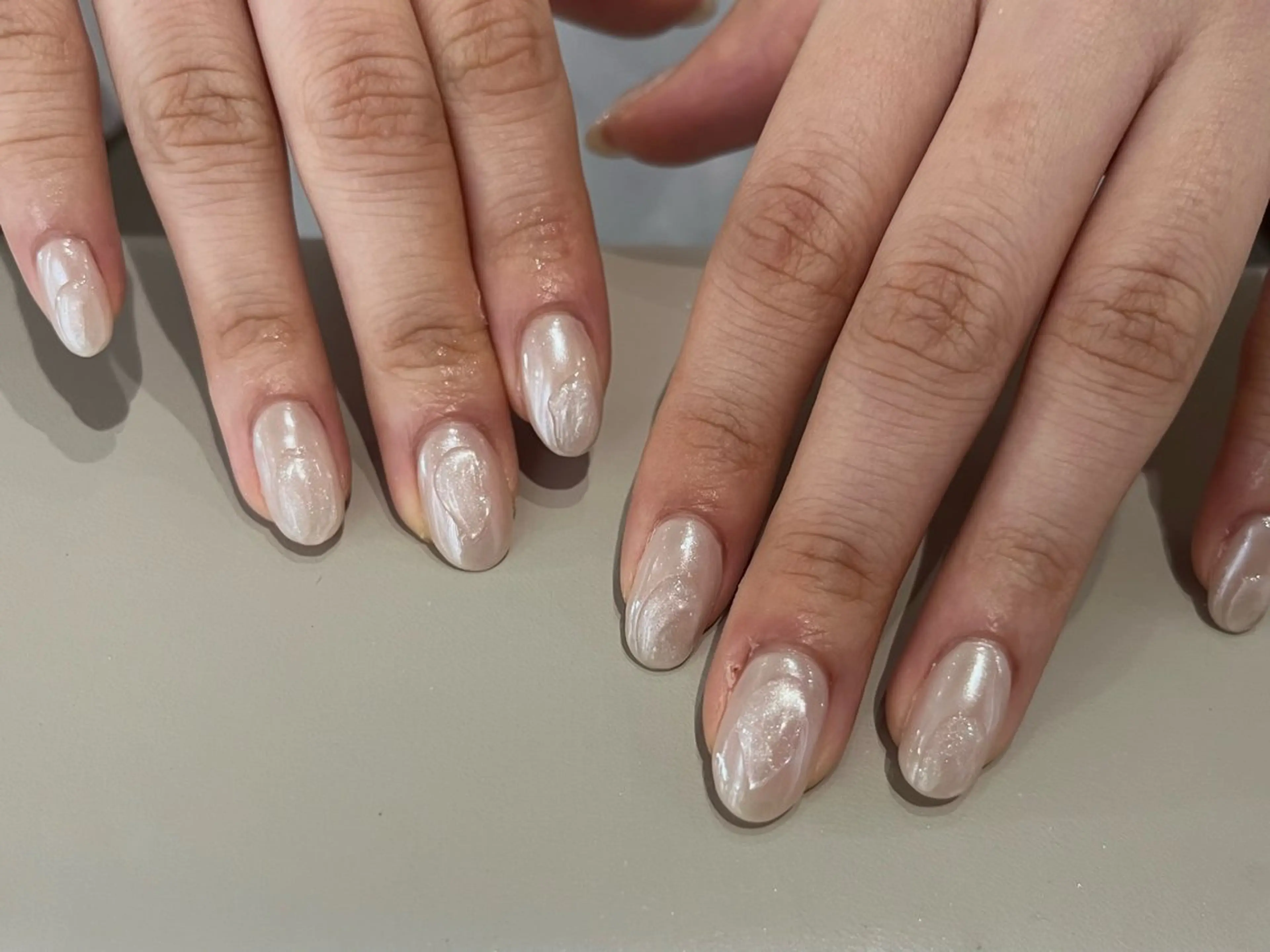 ネイル オーロラネイル ハンドネイル Etel atelier.のネイルデザイン