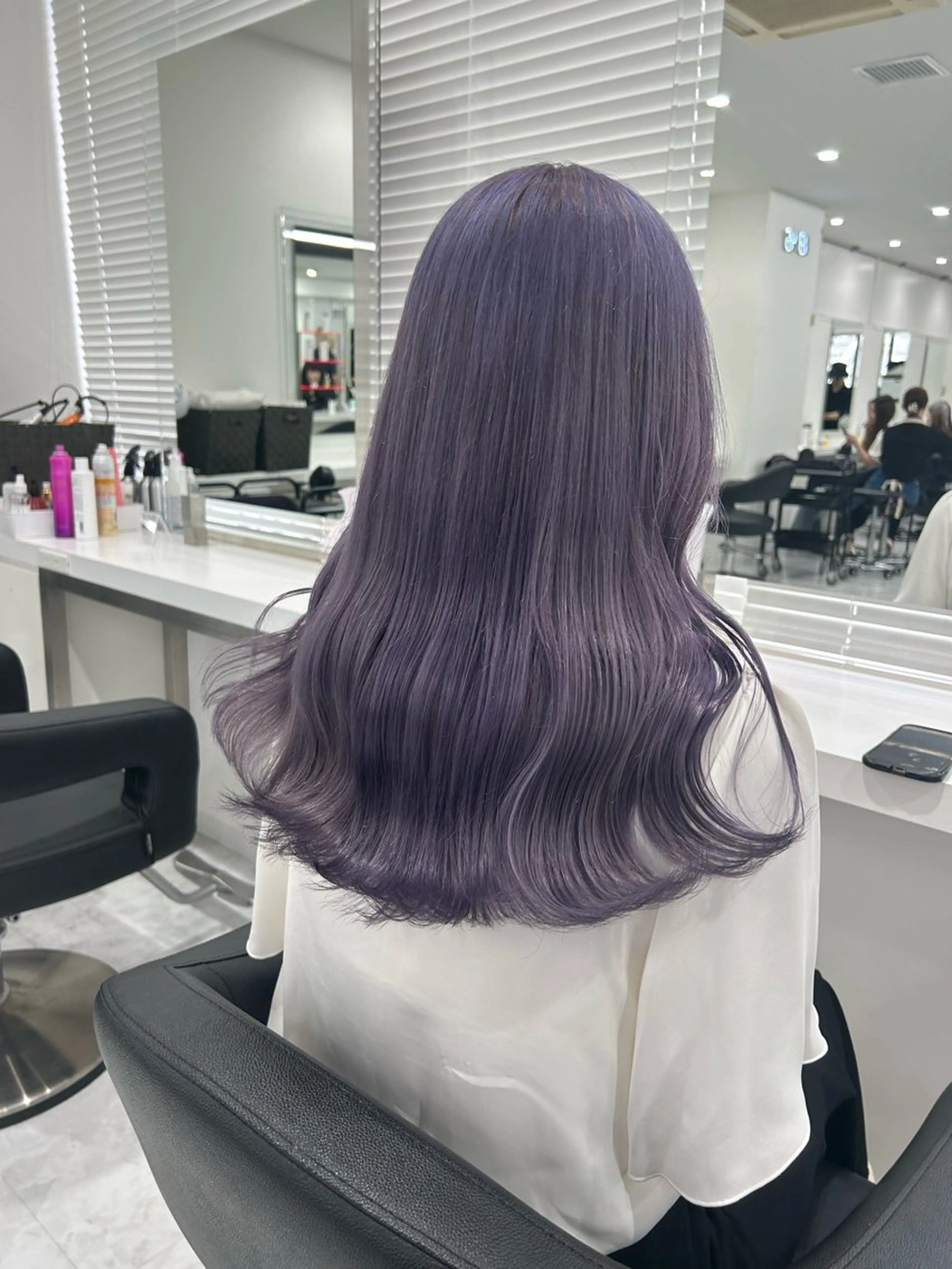 セミロング カラー ヘアカラー トリートメント ヘアセット 渋谷指名1位💖 カラーの達人❣️のヘアスタイル