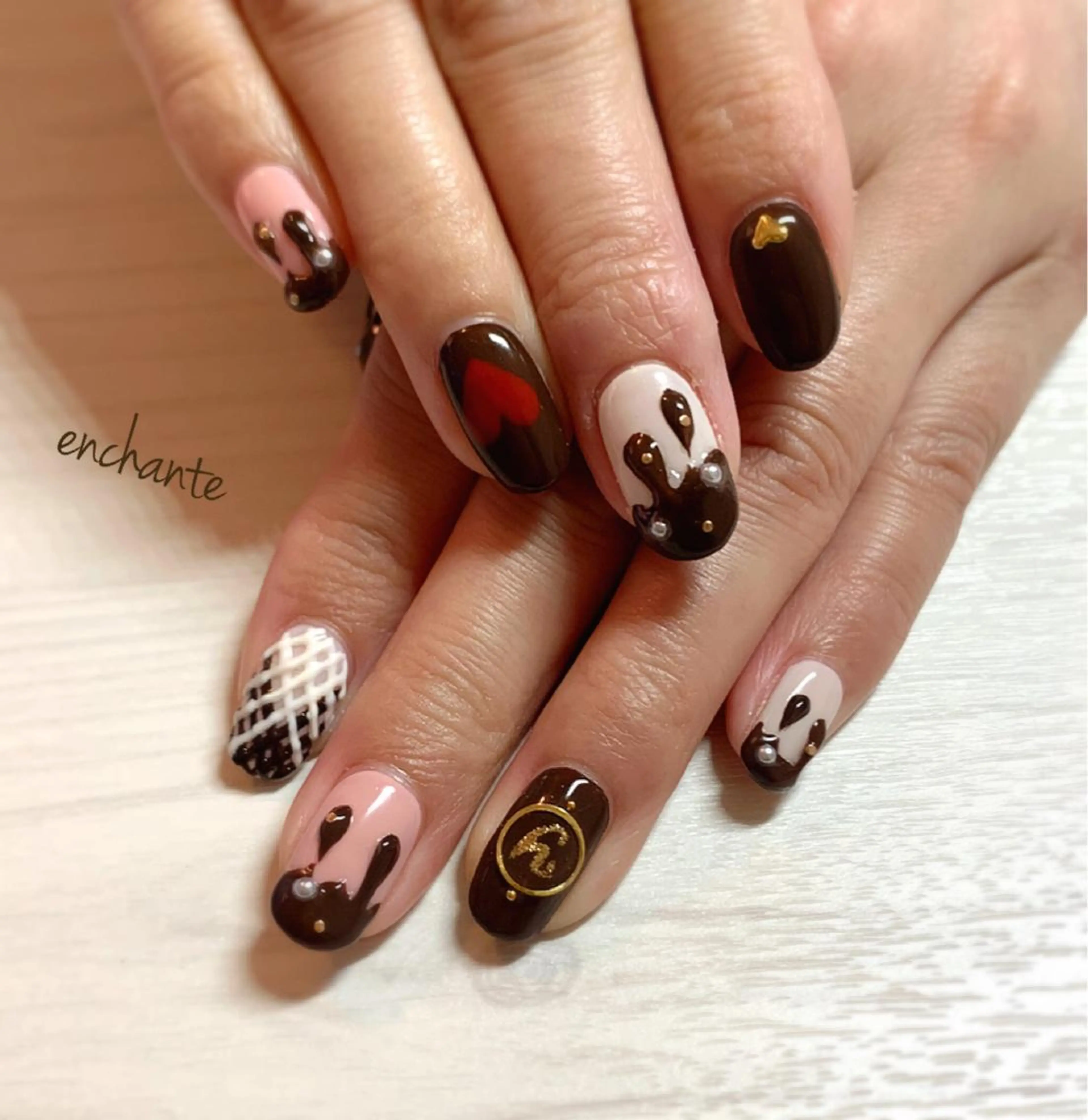 ネイル アンシャンテ所属・enchante 自由が丘のネイルデザイン