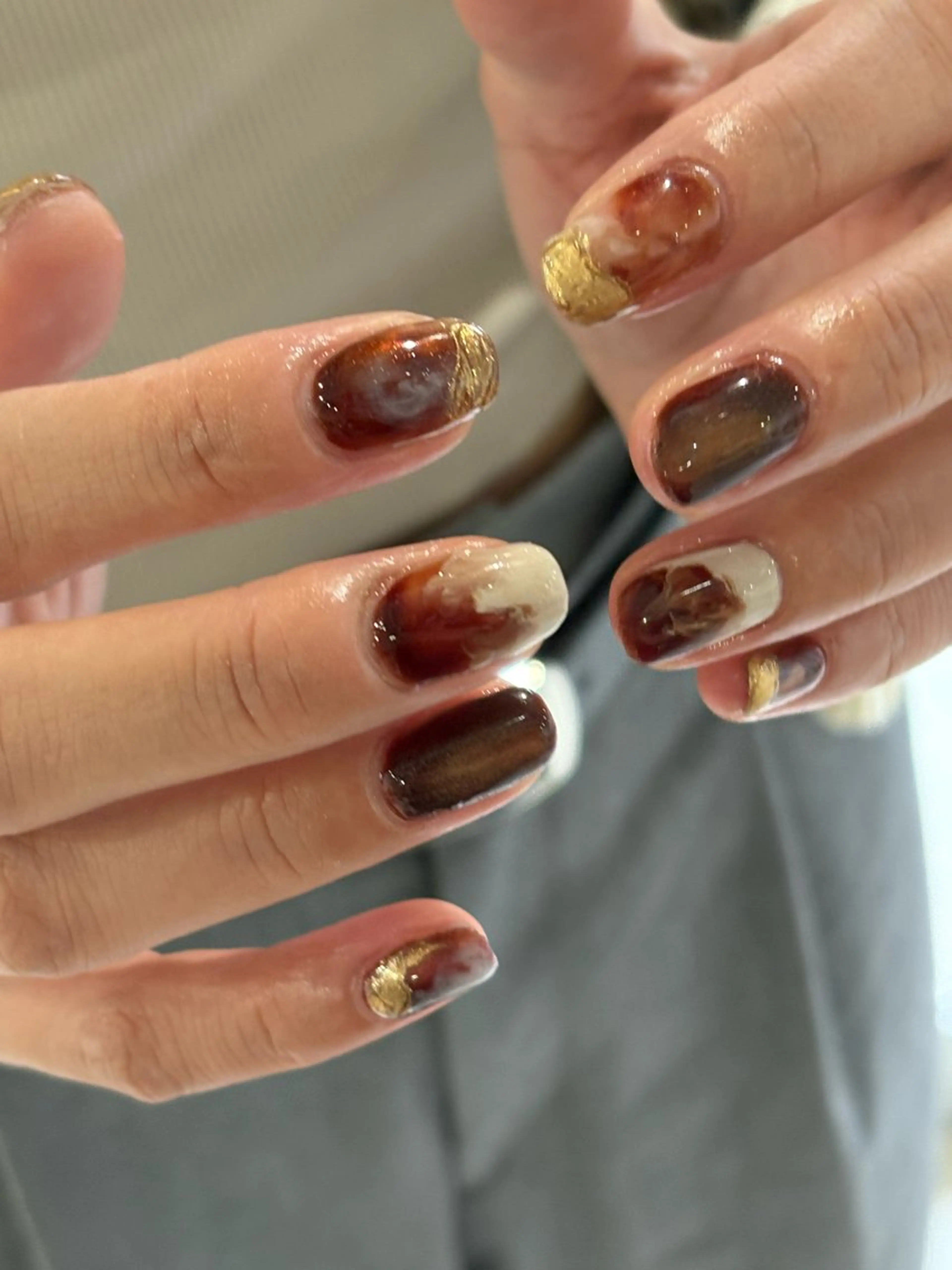 ネイル ハンドネイル rinanail所属・rina🎀 10月予約受付中🌷のネイルデザイン