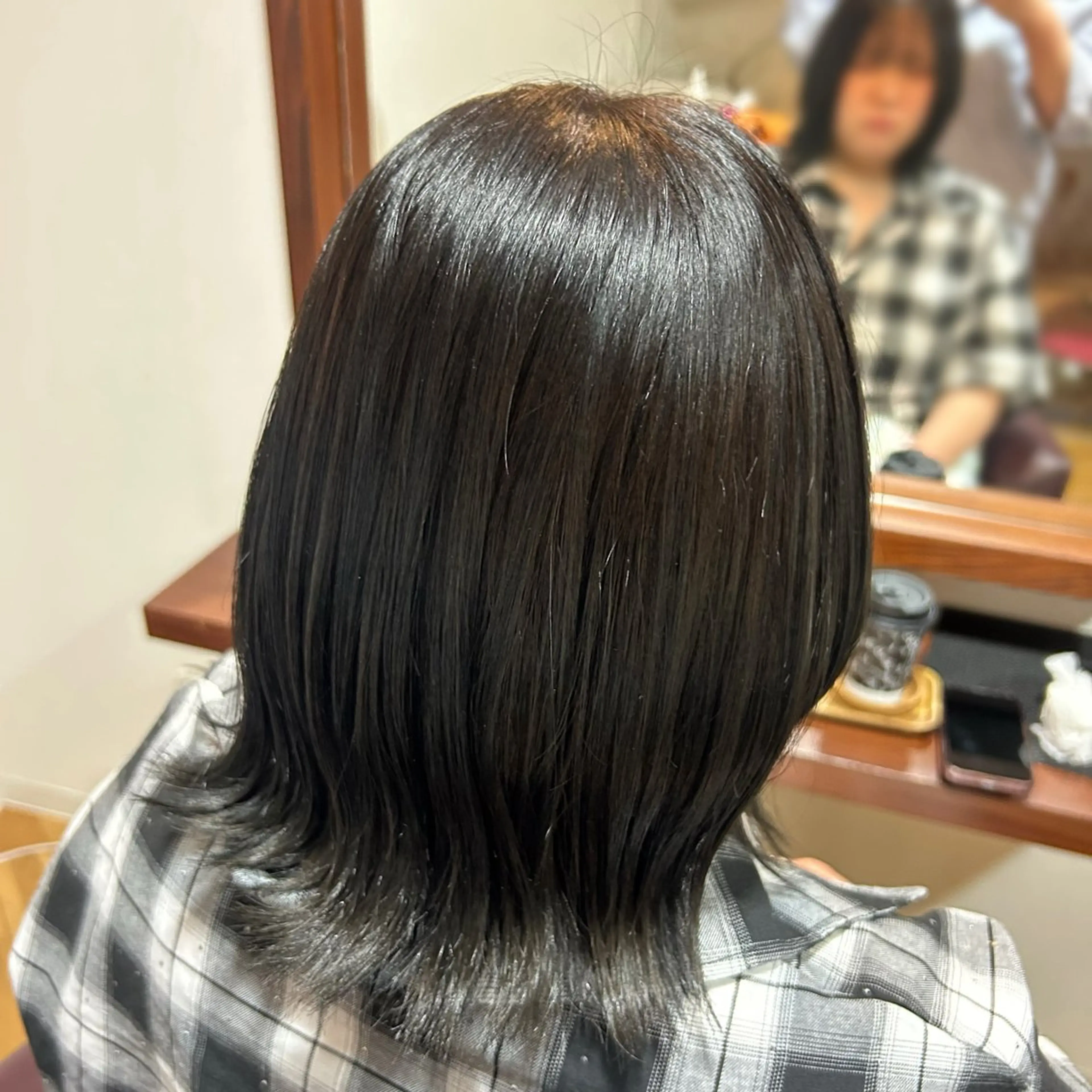 ミディアム カラー ヘアカラー 中谷 梨那 SAKURA💜🌸のヘアスタイル