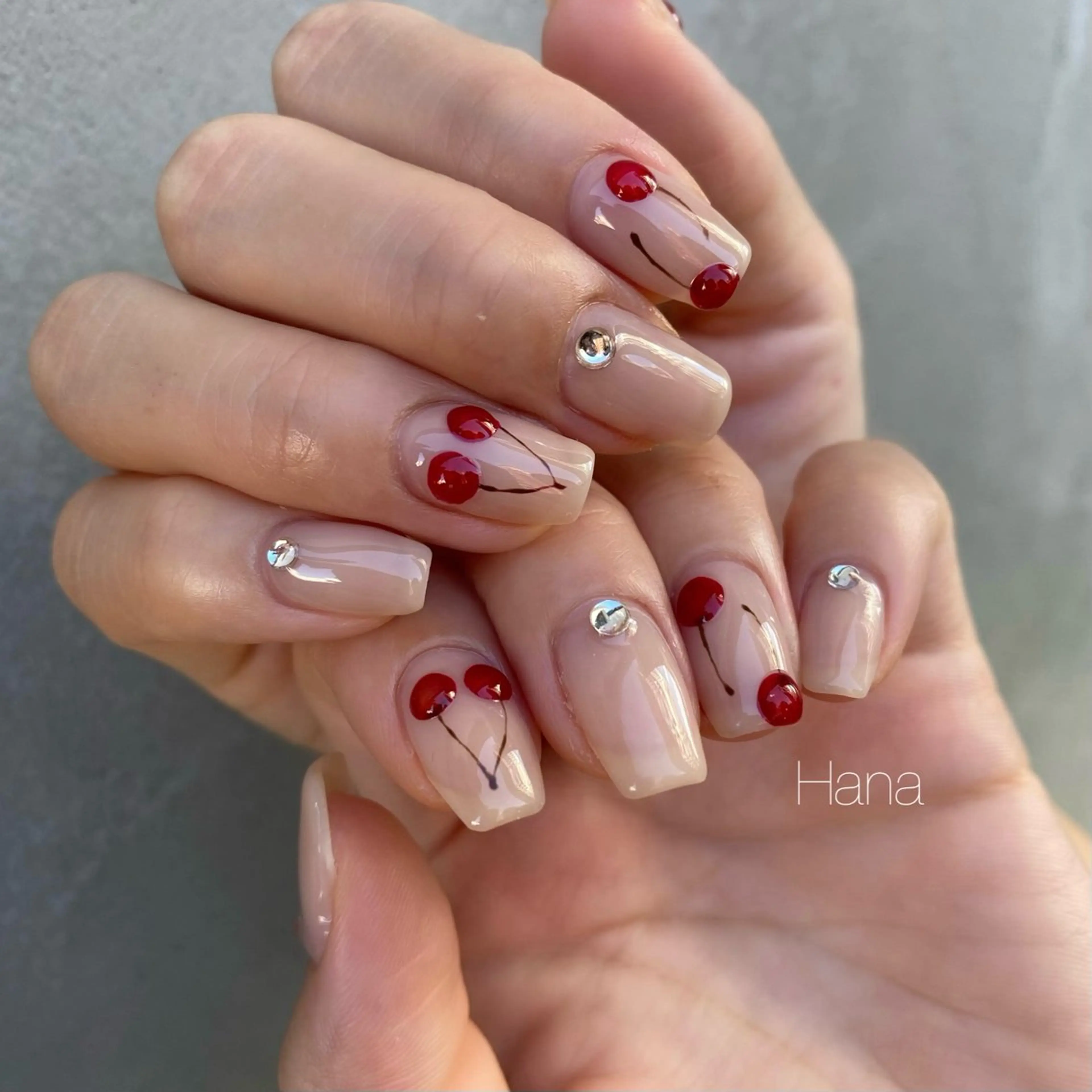 ネイル ストーンネイル NOEM nail salon所属・HANA /NOEM nailsalonのネイルデザイン