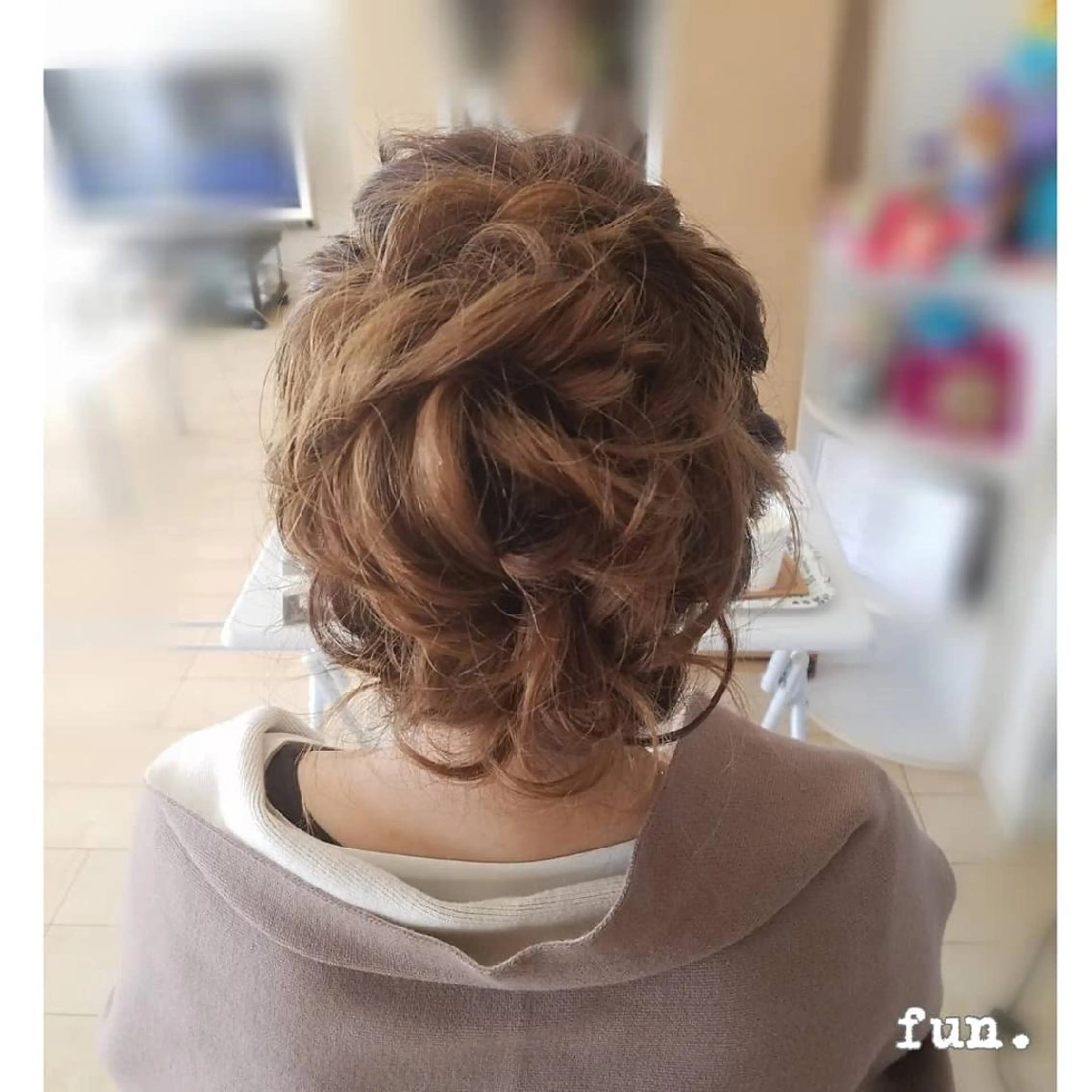セミロング ヘアアレンジ fun./ヘアセット /エクステ/着付のその他イメージ