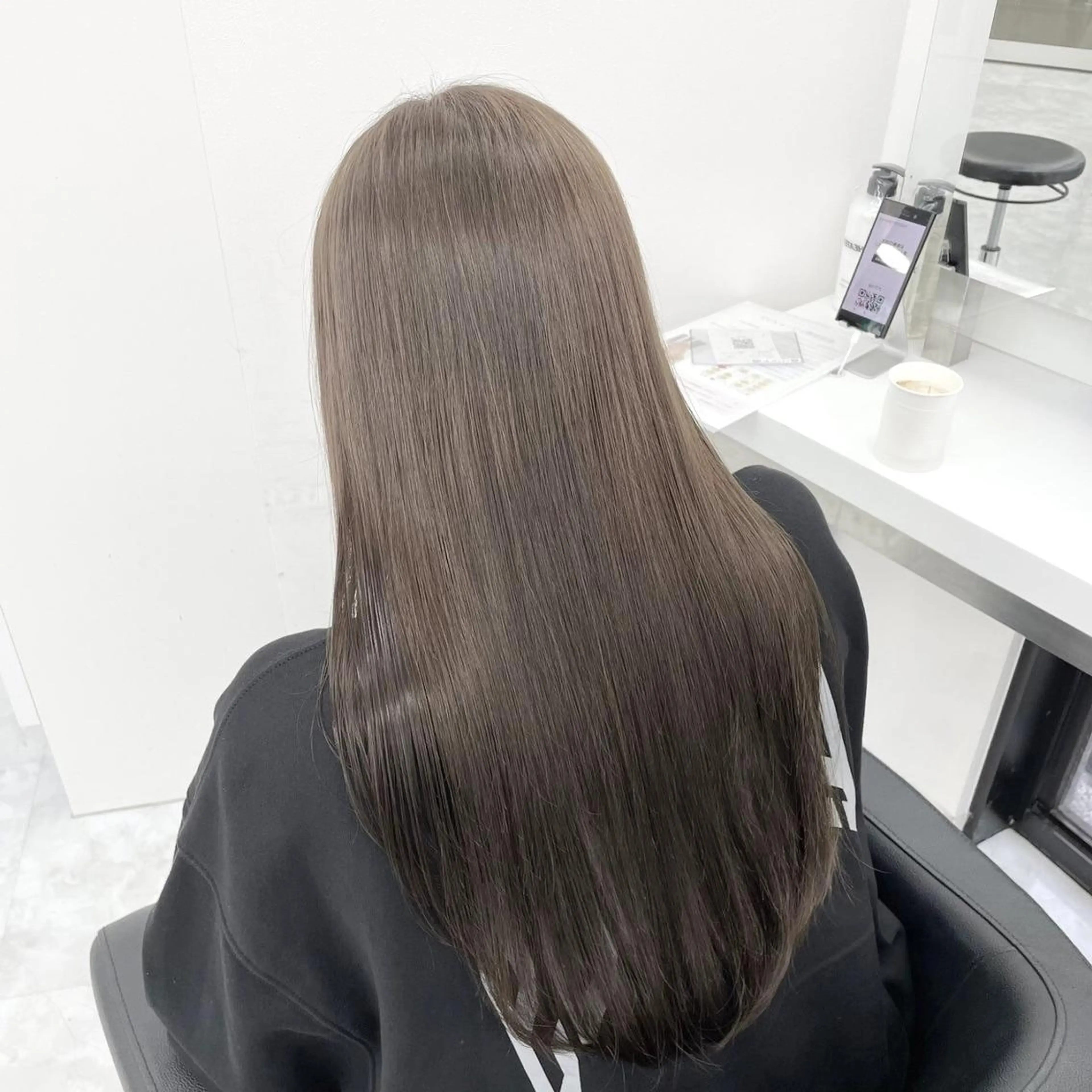 カラー 夏映え🌼髪質改善♡ 艶カラー🍨福岡天神のヘアスタイル