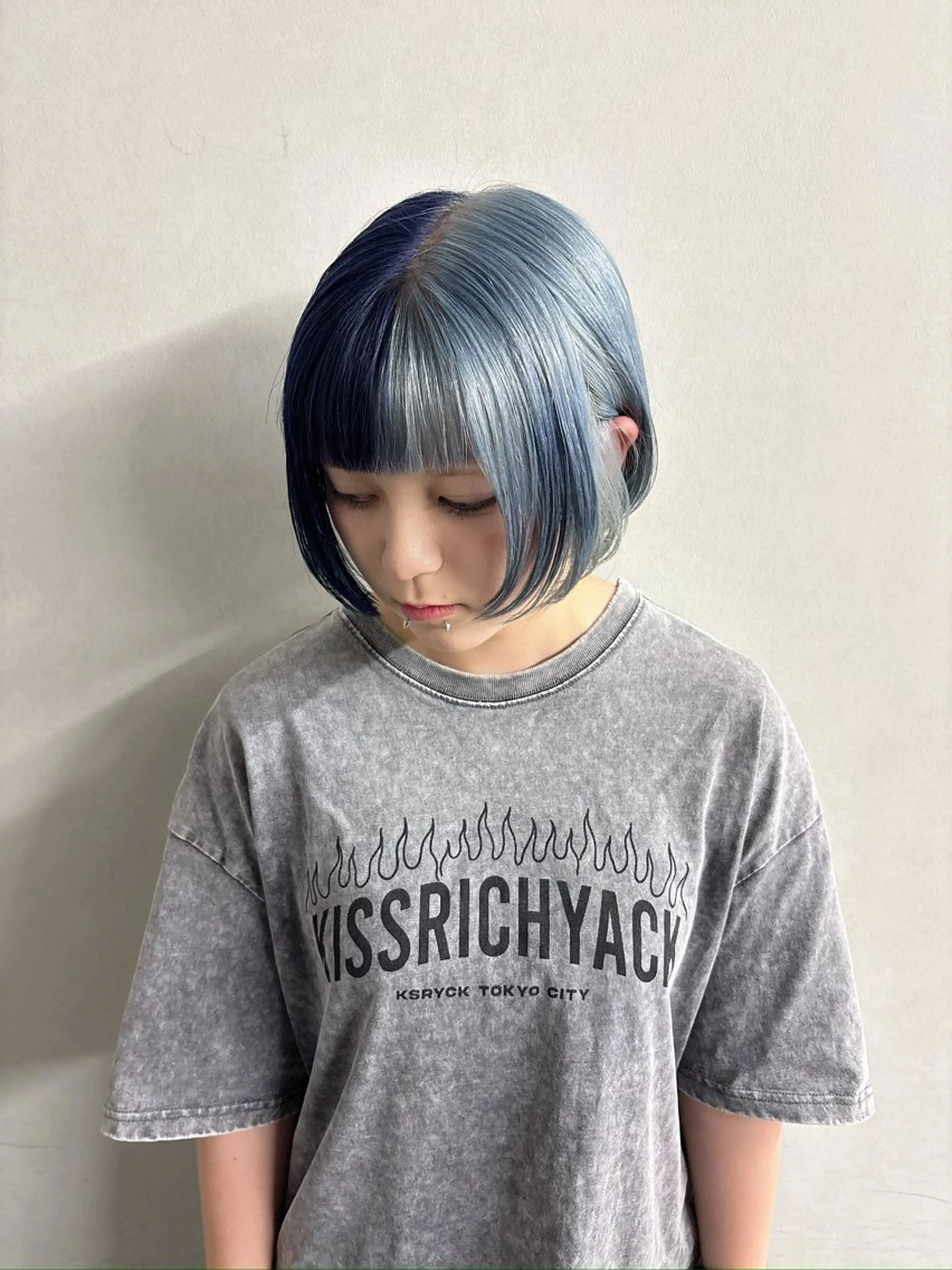 ミディアム カラー ヘアカラー ✨武内凌太✨ 複雑履歴/ムラ修正のヘアスタイル