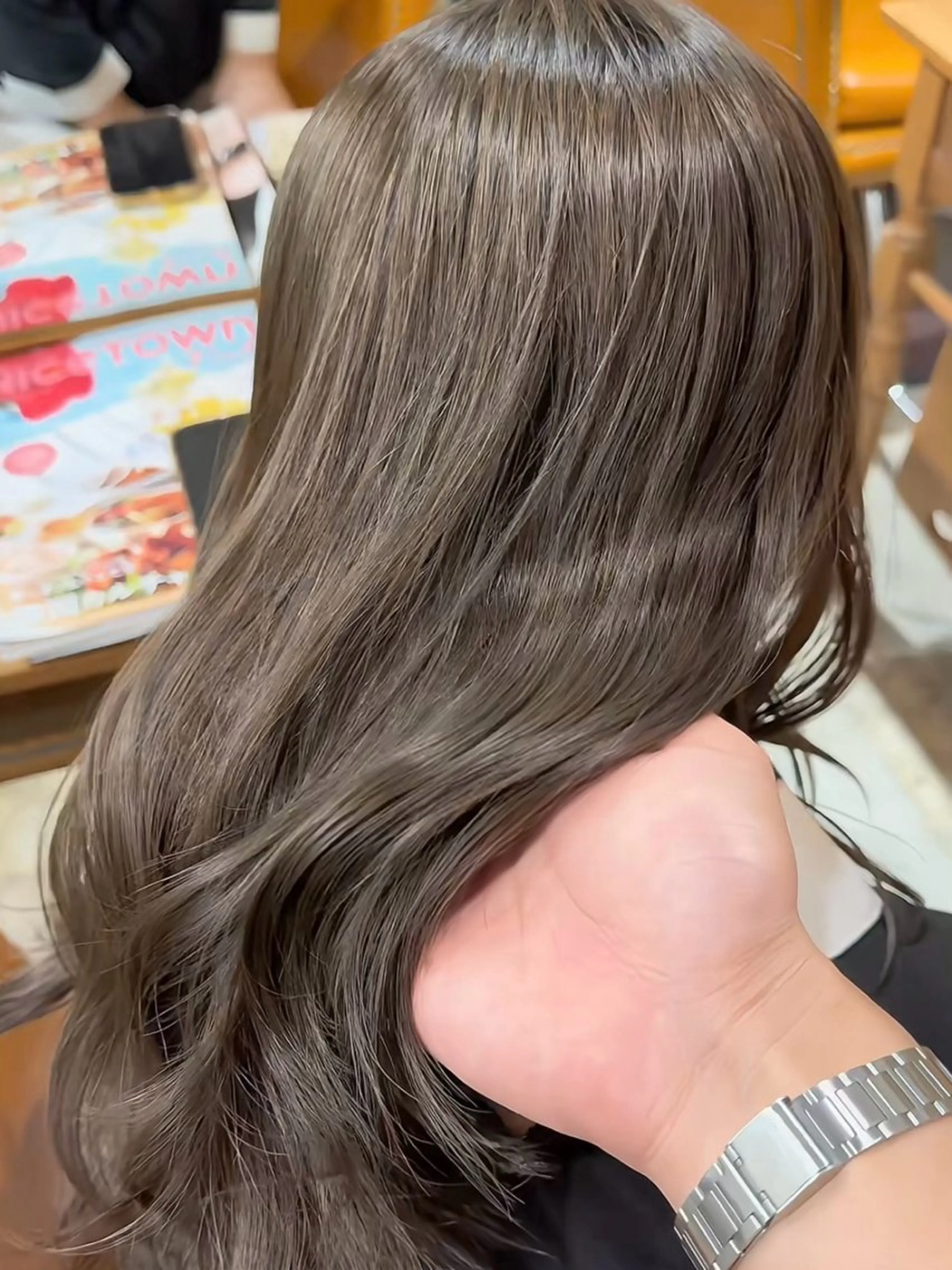 ロング ヘアカラー トリートメント notre Lead所属・YU-SUKE ユウスケのヘアスタイル