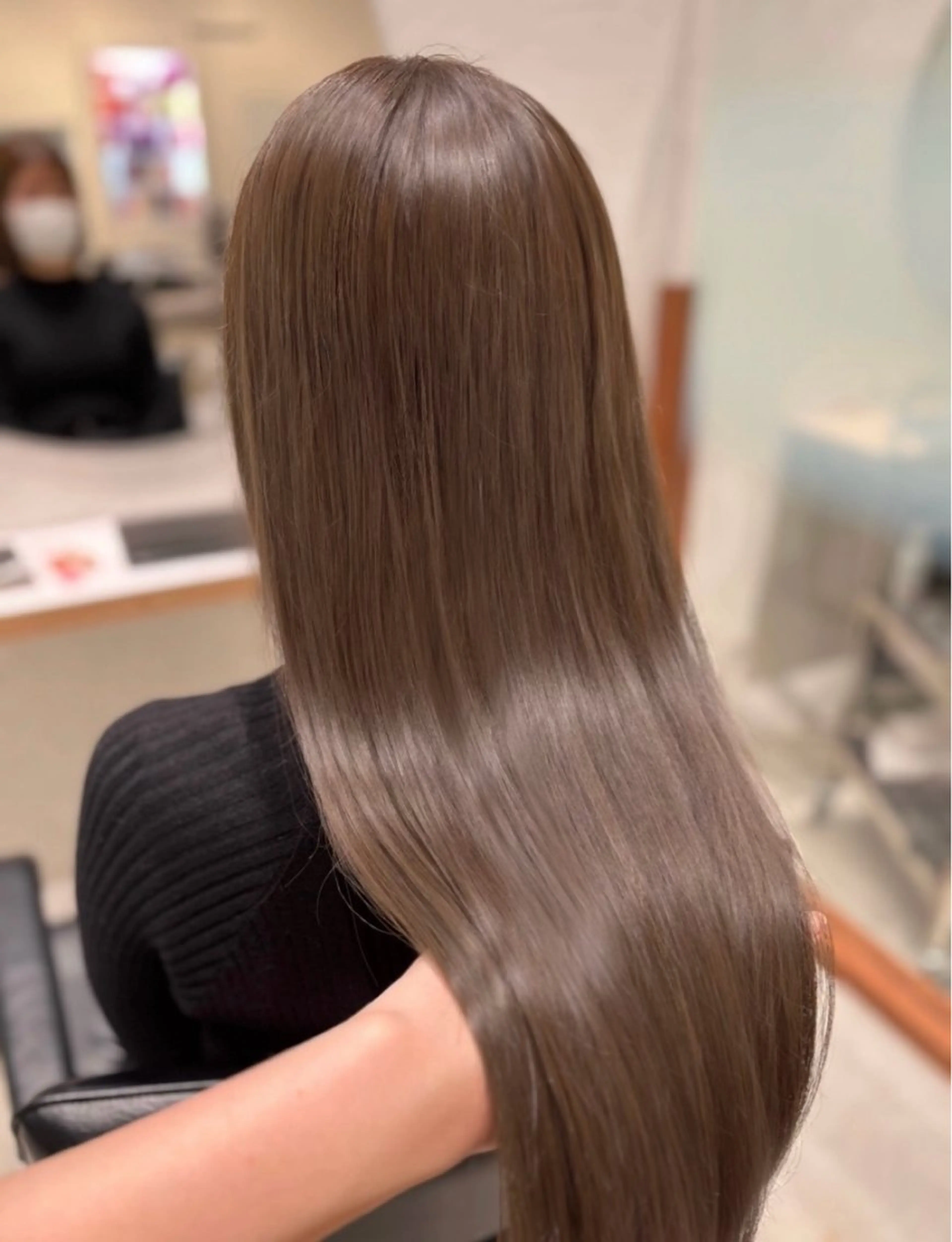 personalヘアカラー+2ステップトリートメントの写真