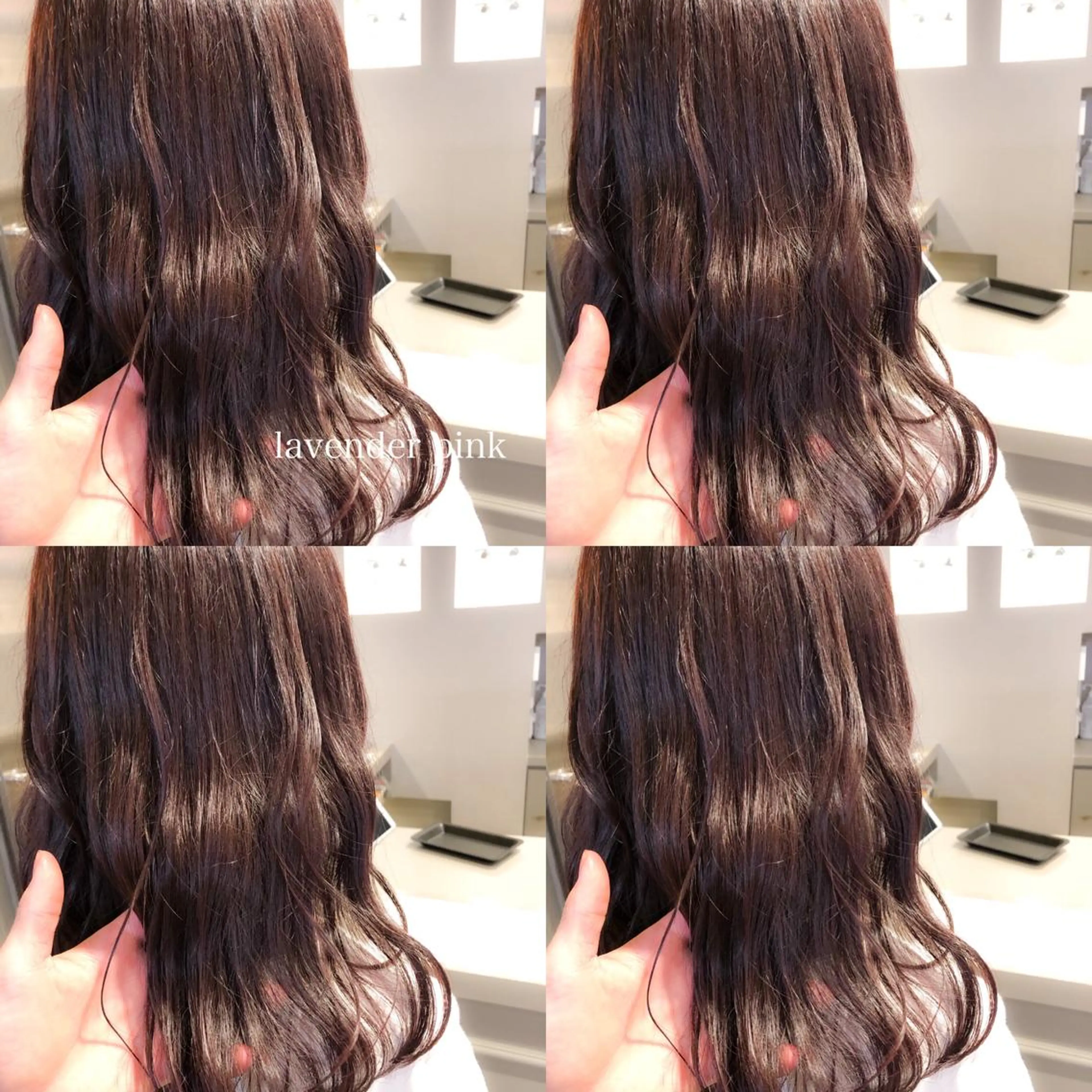 ロング カラー カット ヘアカラー 🌈ハイトーン×暗髪 🦄TAKUMI🦄のヘアスタイル