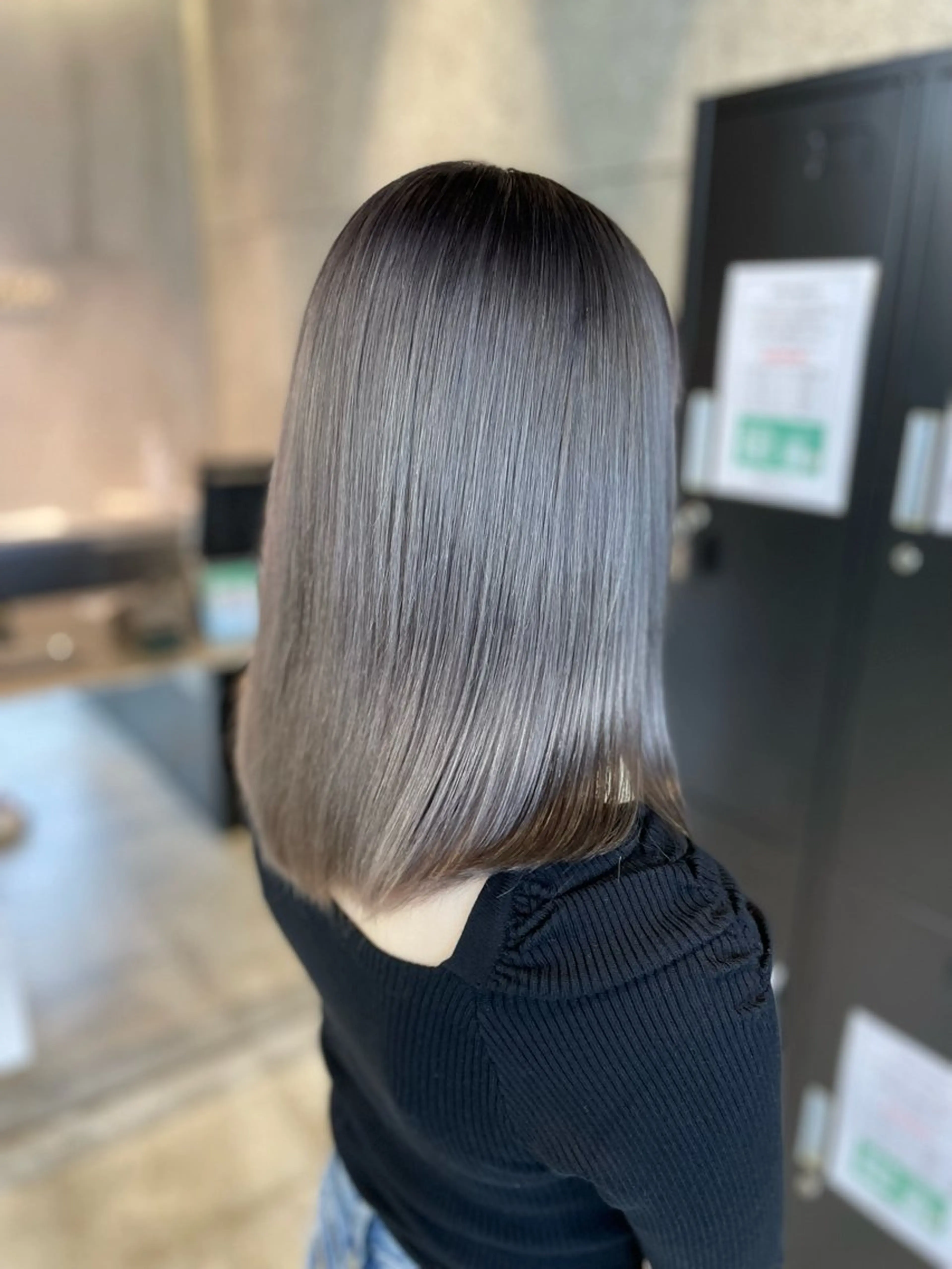 ミディアム カット ヘアカラー メンズ指名多数✂︎ 松本明日翔のヘアスタイル