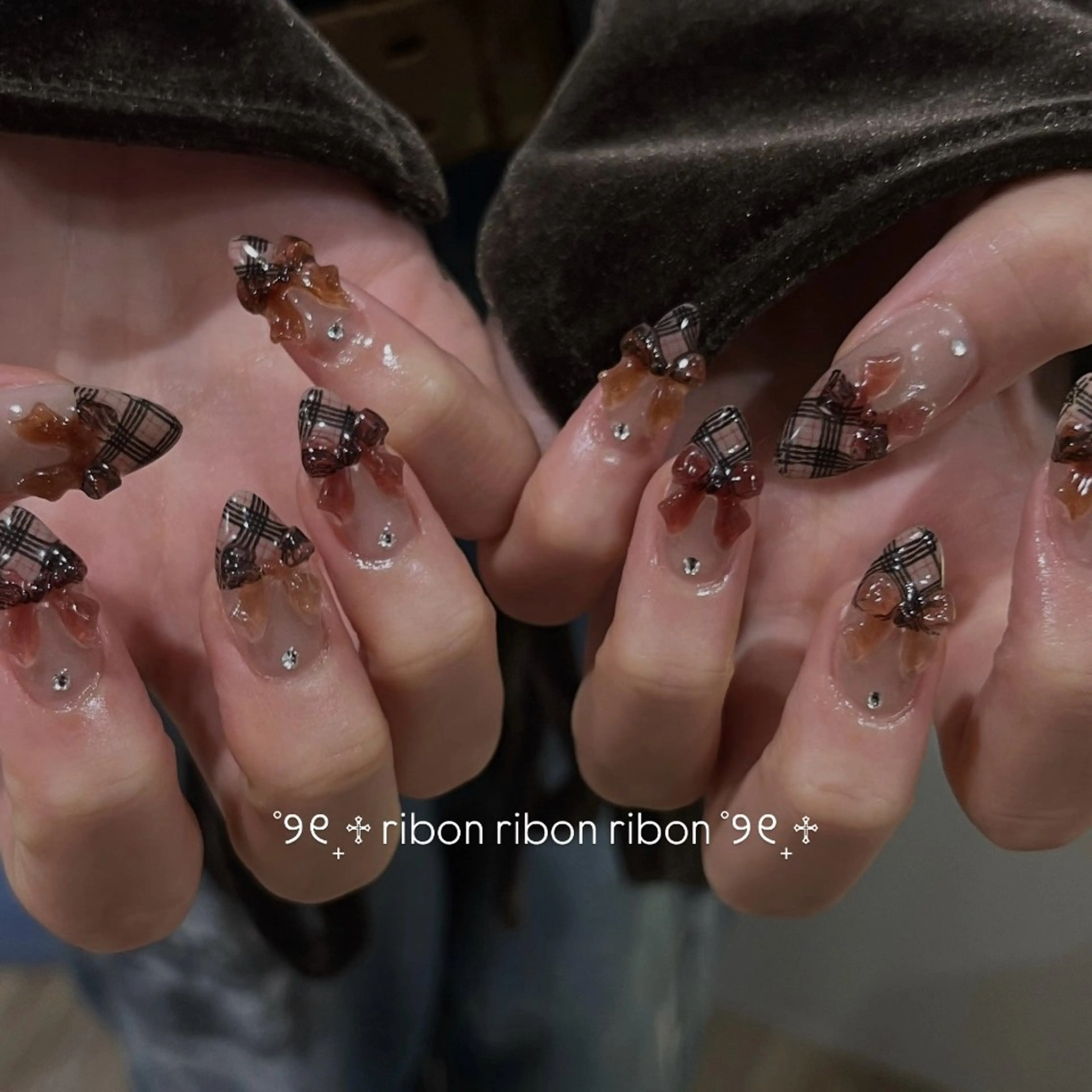 ネイル ハンドネイル ワンホン/キラキラ ネイル💎yukaのネイルデザイン