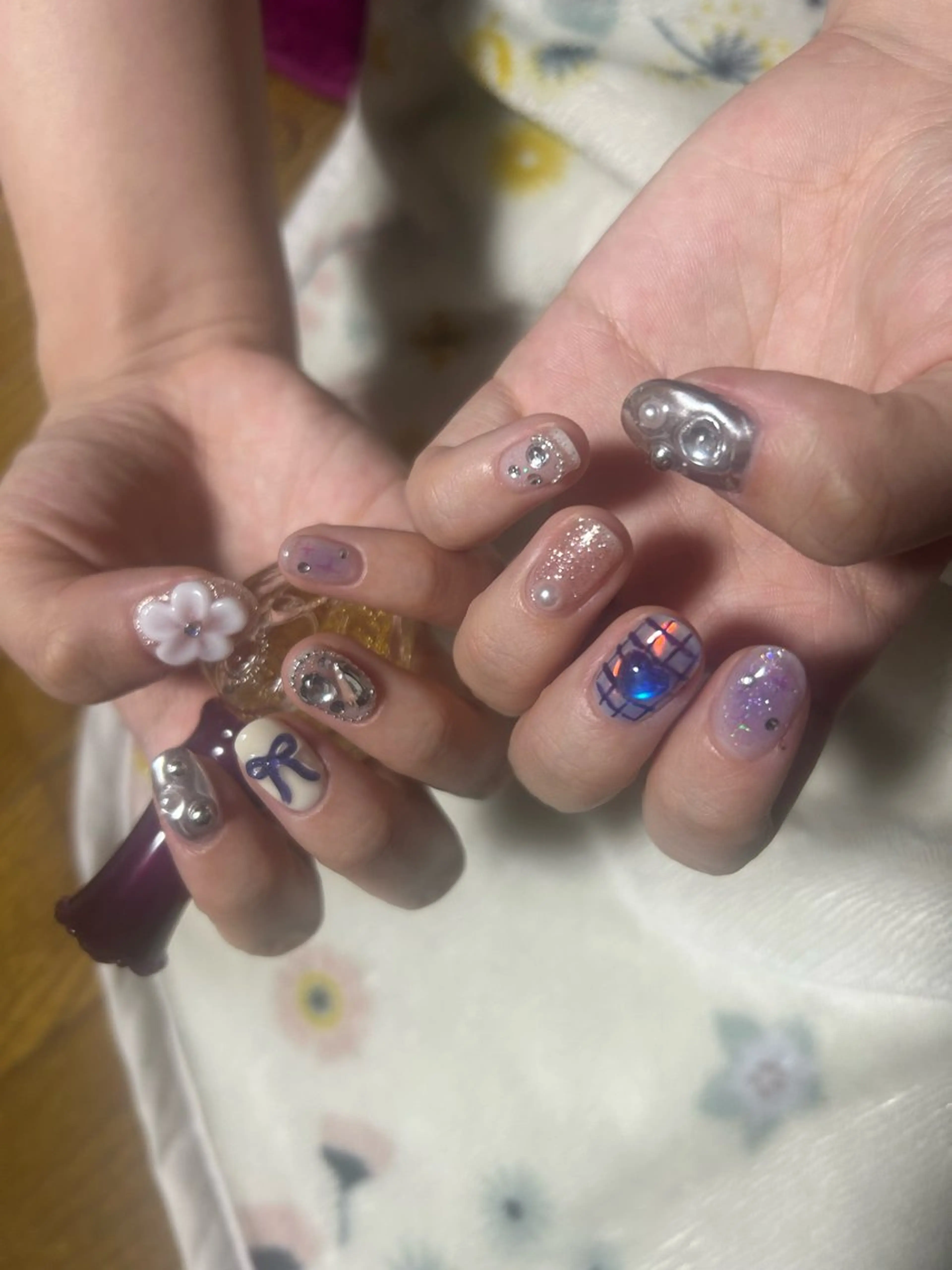 ネイル snazzy所属・小松 千冬のネイルデザイン