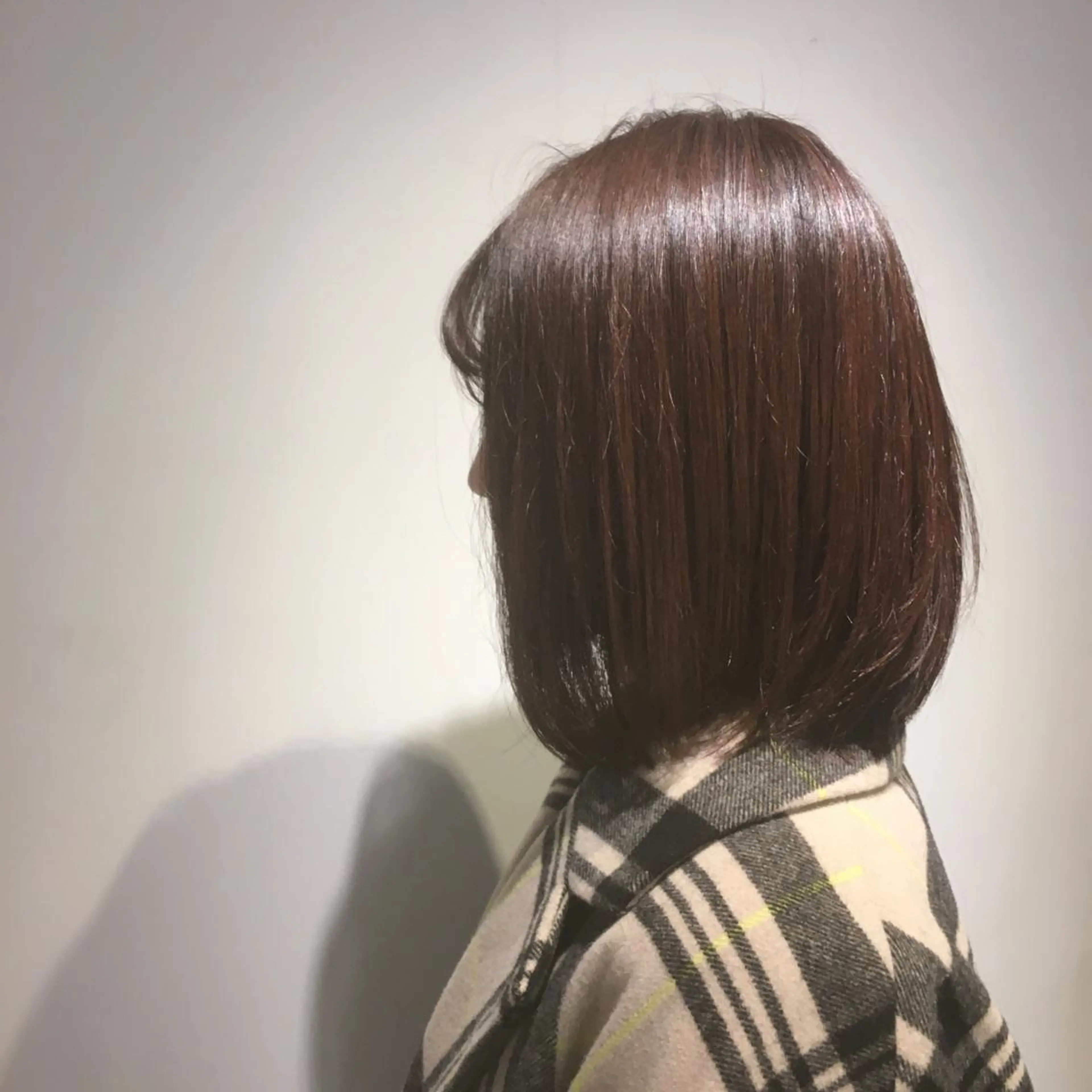 ミディアム カラー カット ヘアカラー しのはら まどかのヘアスタイル