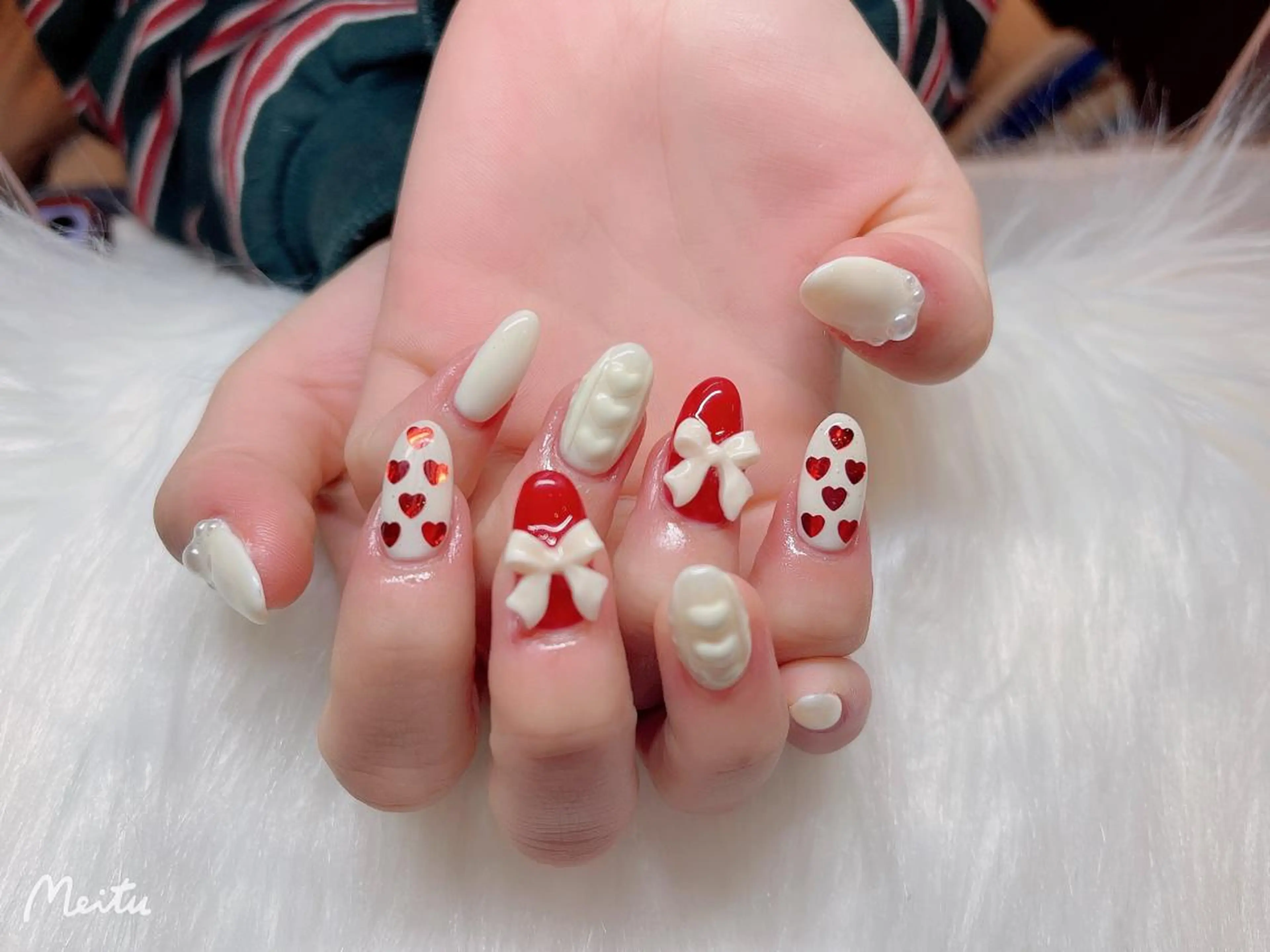 ネイル リボン 成美SALON eye&nailのマツエク・マツパデザイン