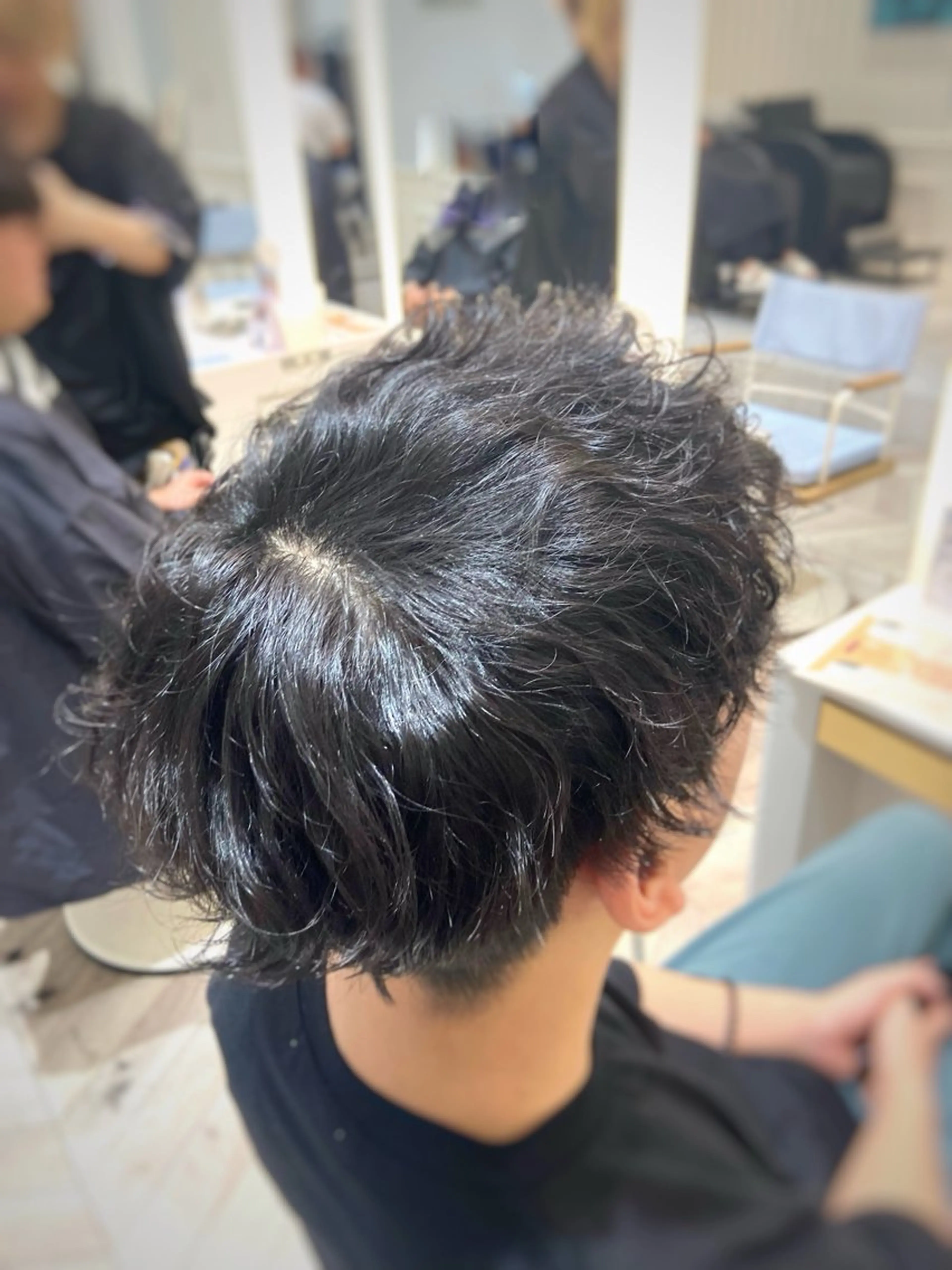 ショート カット パーマ 垢抜け/似合わせ✨ モテ髪/井谷拓馬のヘアスタイル